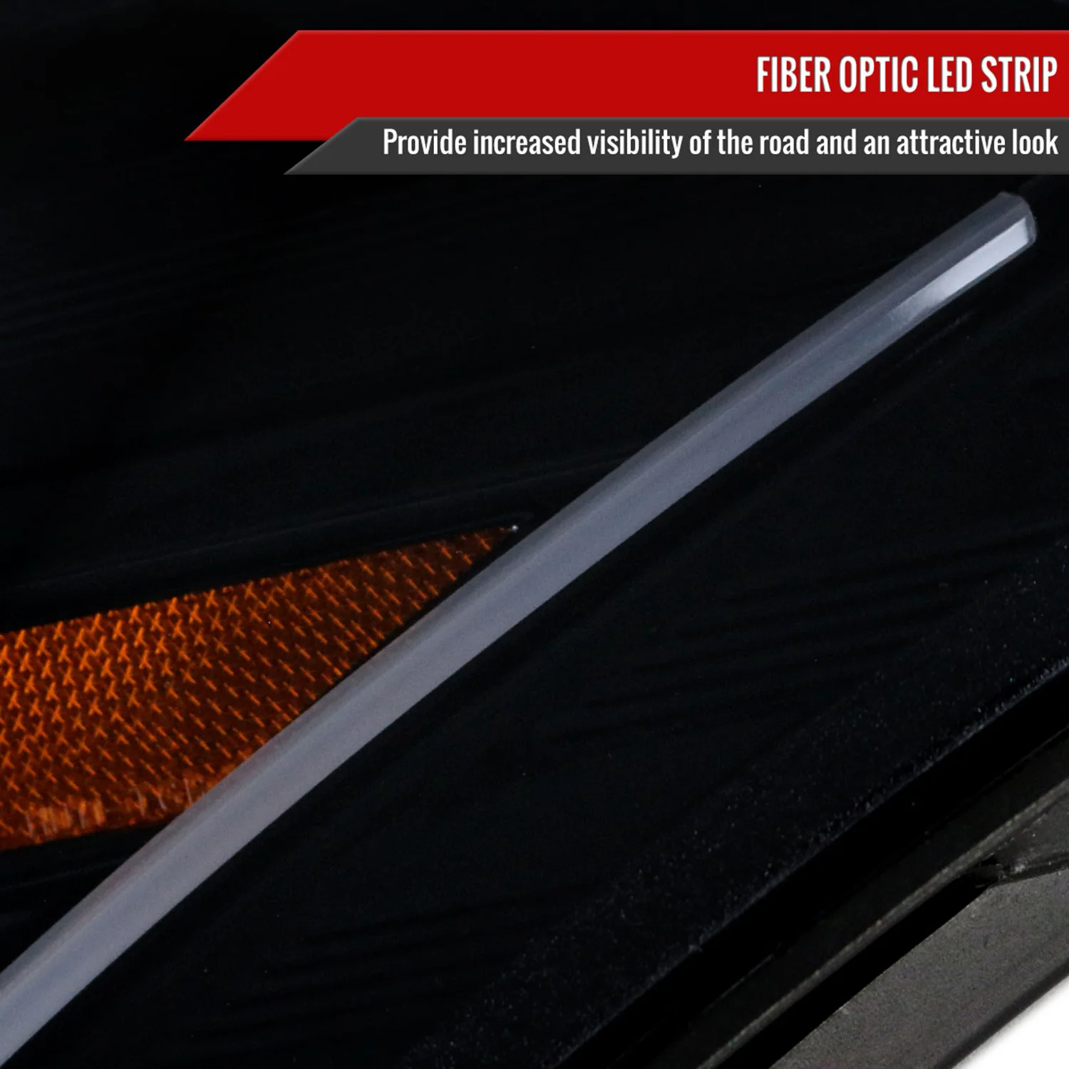 2010-2011 Kia Soul Projector Headlights LED Light Bar&LED Signal Lights Smoke - Image 5