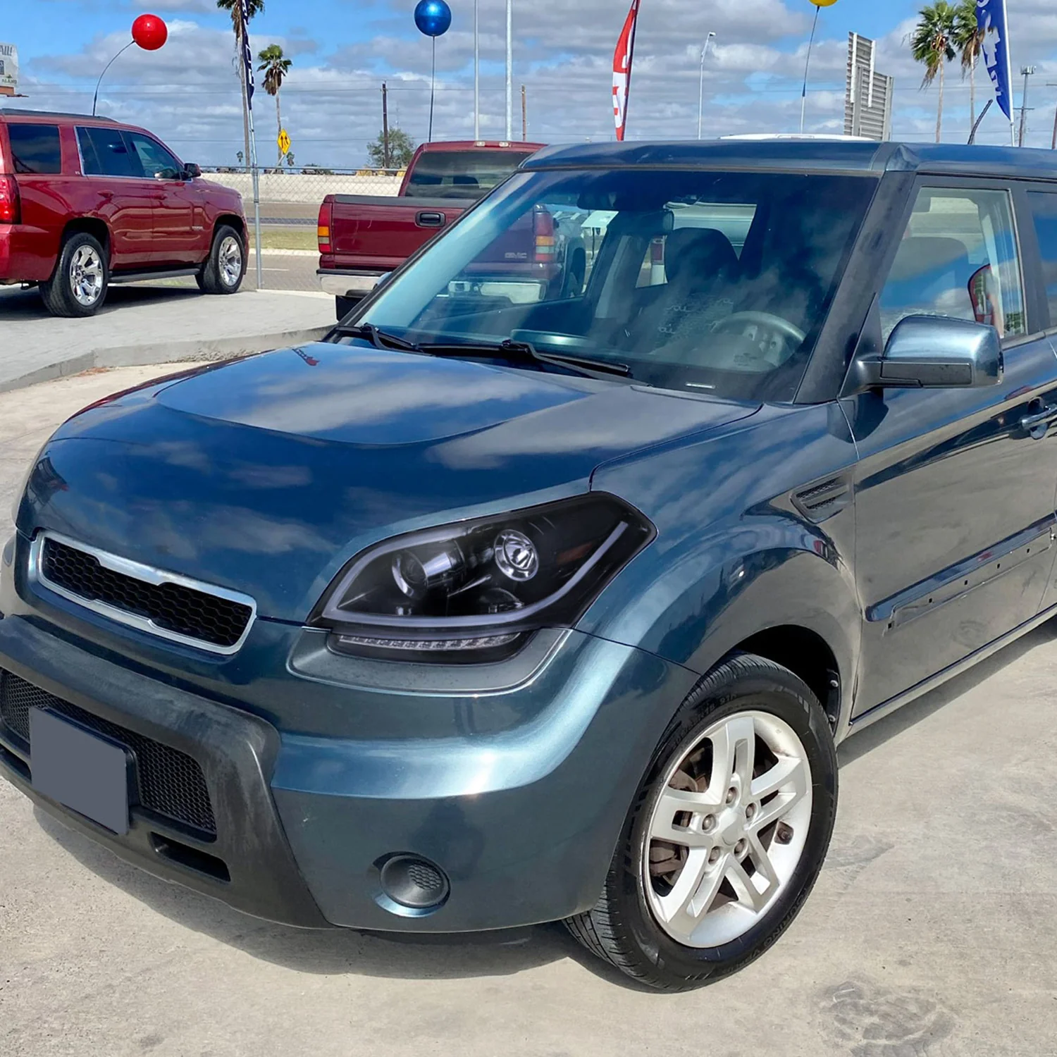 2010-2011 Kia Soul Projector Headlights LED Light Bar&LED Signal Lights Smoke - Image 9