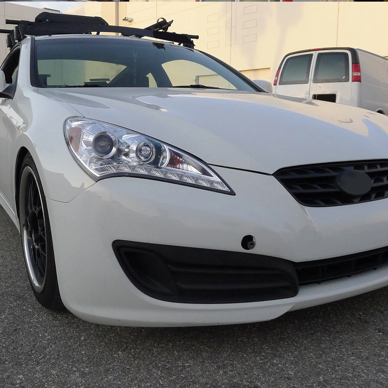 2010-2012 Hyundai Genesis Coupe Projector Headlights SMD LED Light Chrome - Image 10
