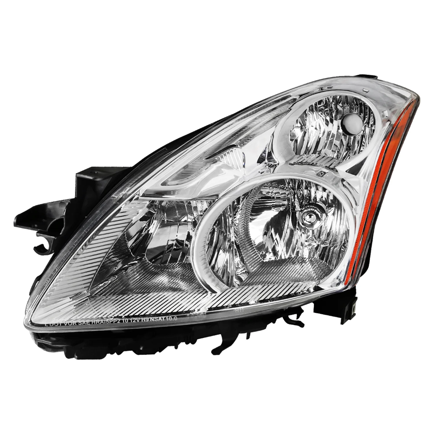 2010-2012 Nissan Altima Sedan Clear Factory Crystal Headlights - Driver Side