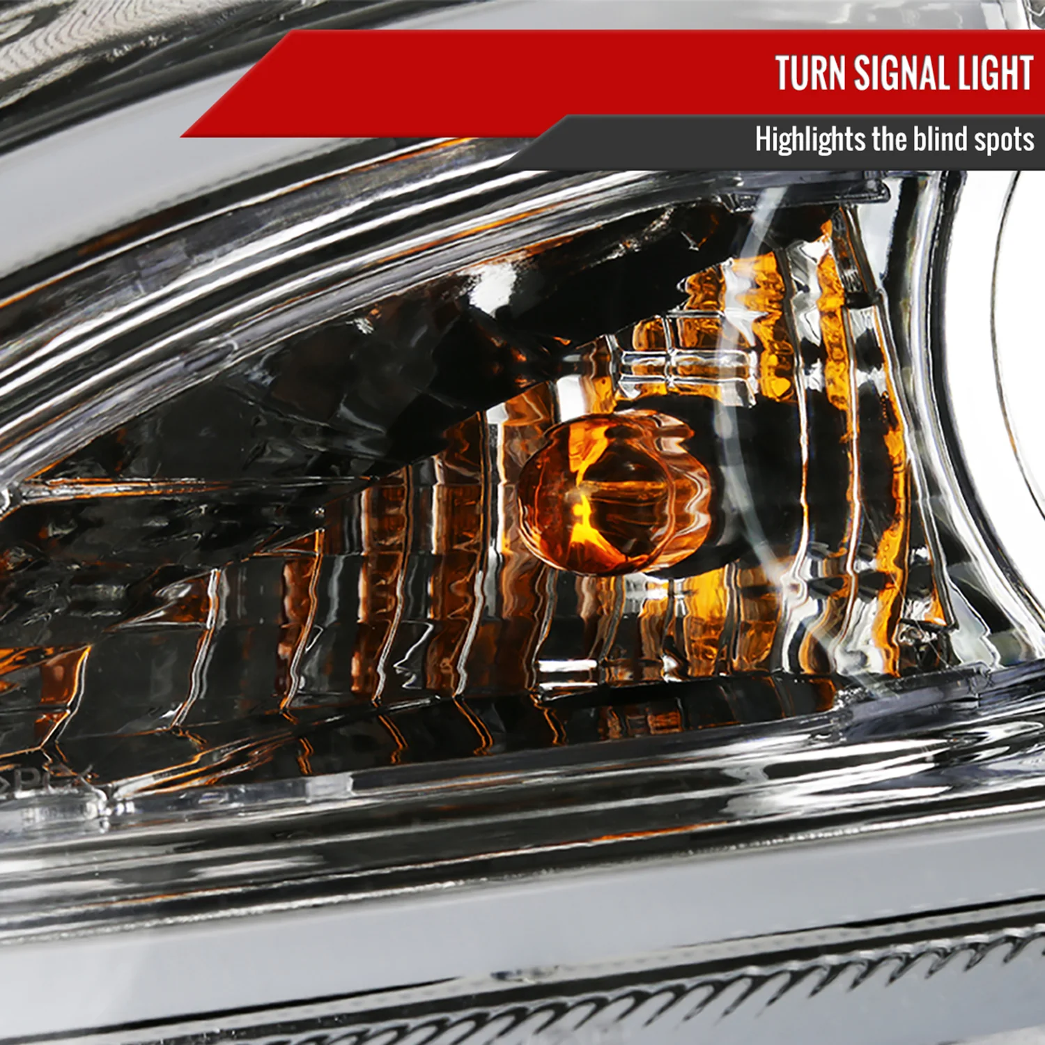 2010-2013 Mazda 3 Projector Headlights w/ LED Light Strip Chrome/Clear Lens - Image 4