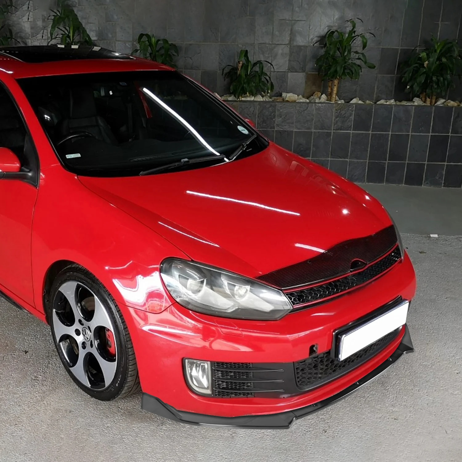 2010-2013 VW Golf/GTI Glossy Black 3Pcs Front Bumper Lip Splitter Kit - Image 10
