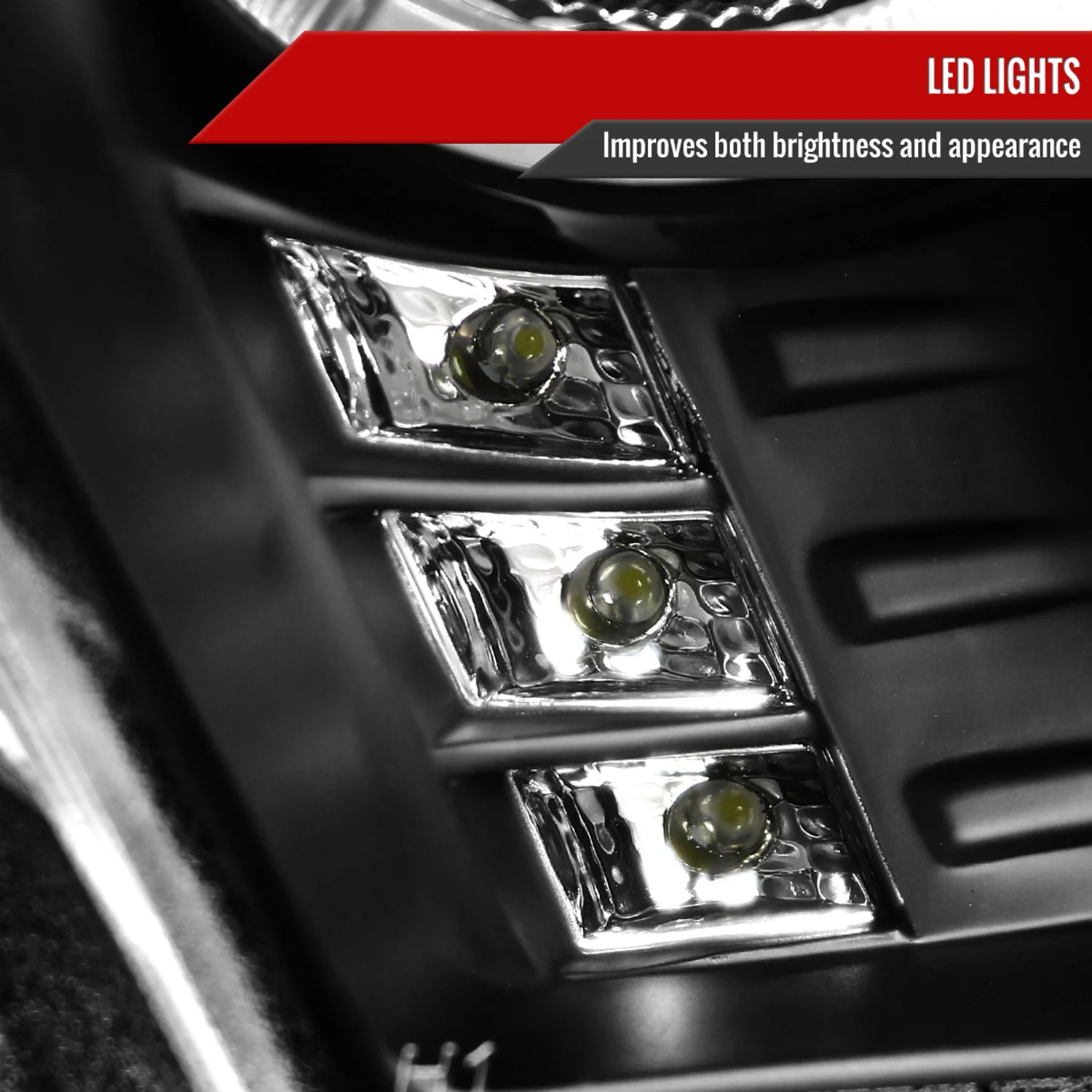 2010-2014 Ford Mustang Dual Halo Projector Headlights Matte Black/Clear Lens - Image 5