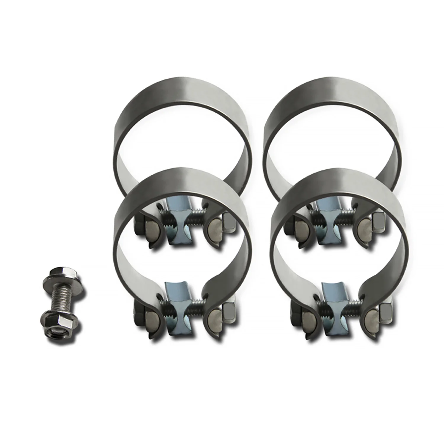 2010-2015 Chevy Camaro 3.6L V6 S.Steel Dual Catback Exhaust System Burnt Tip - Image 9