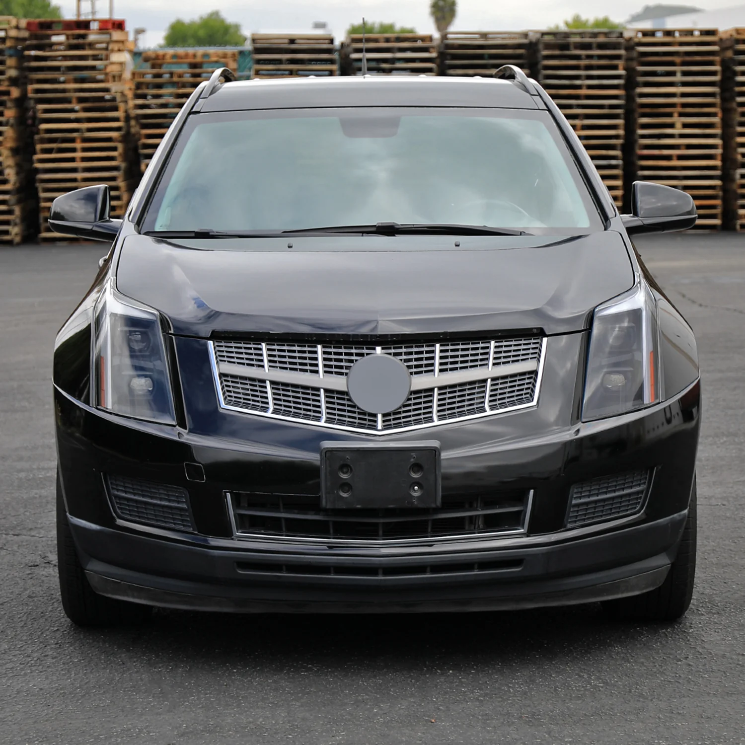 2010-2016 Cadillac SRX Full Sequential LED DRL Projector Headlights Matt Black - Image 10