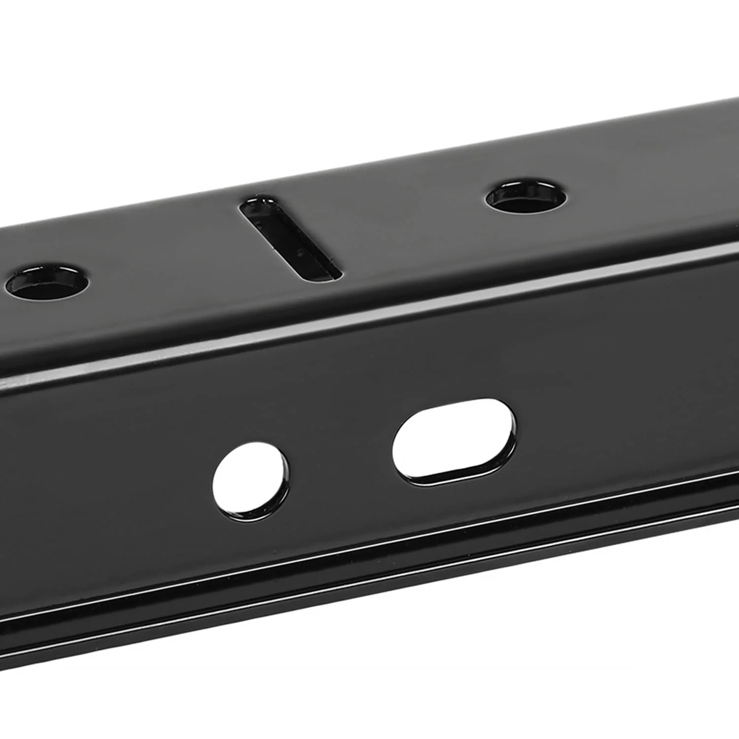 2010-2019 Ford Transit/Nissan NV Glossy Black Steel 3 Bar Roof Ladder Racks - Image 6