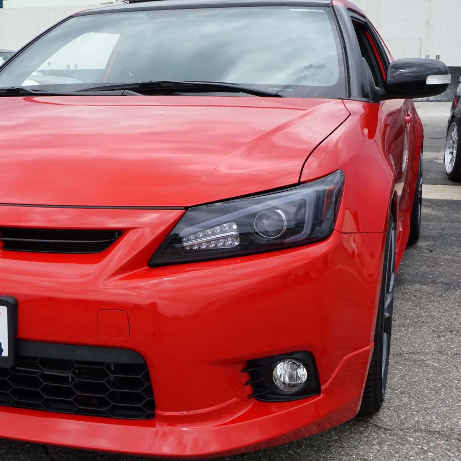 2011-2013 Scion tC LED Bar Projector Headlights LED Turn Signal Lights Black - Image 9