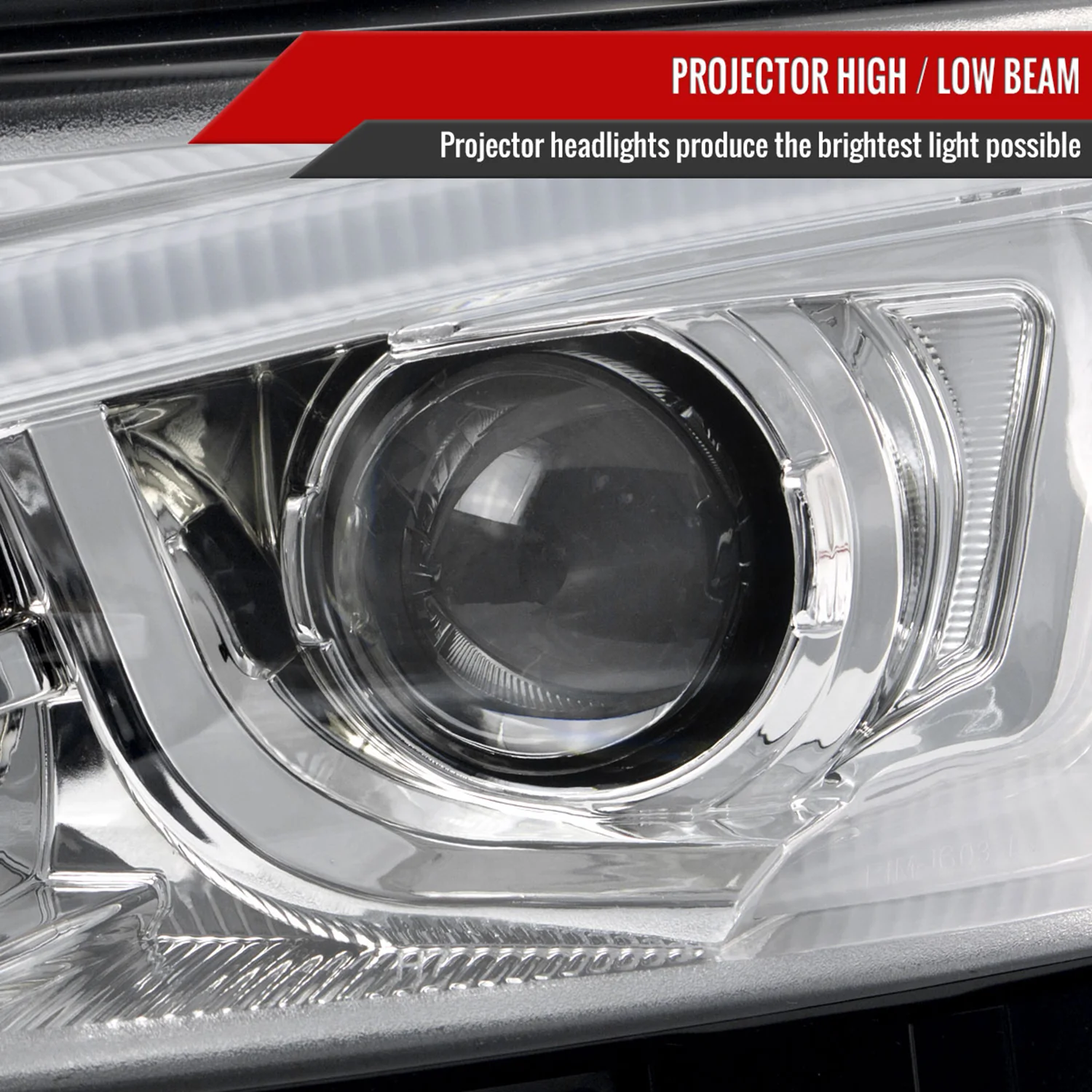 2011-2013 Scion tC LED Bar Projector Headlights LED Turn Signal Lights Chrome - Image 3