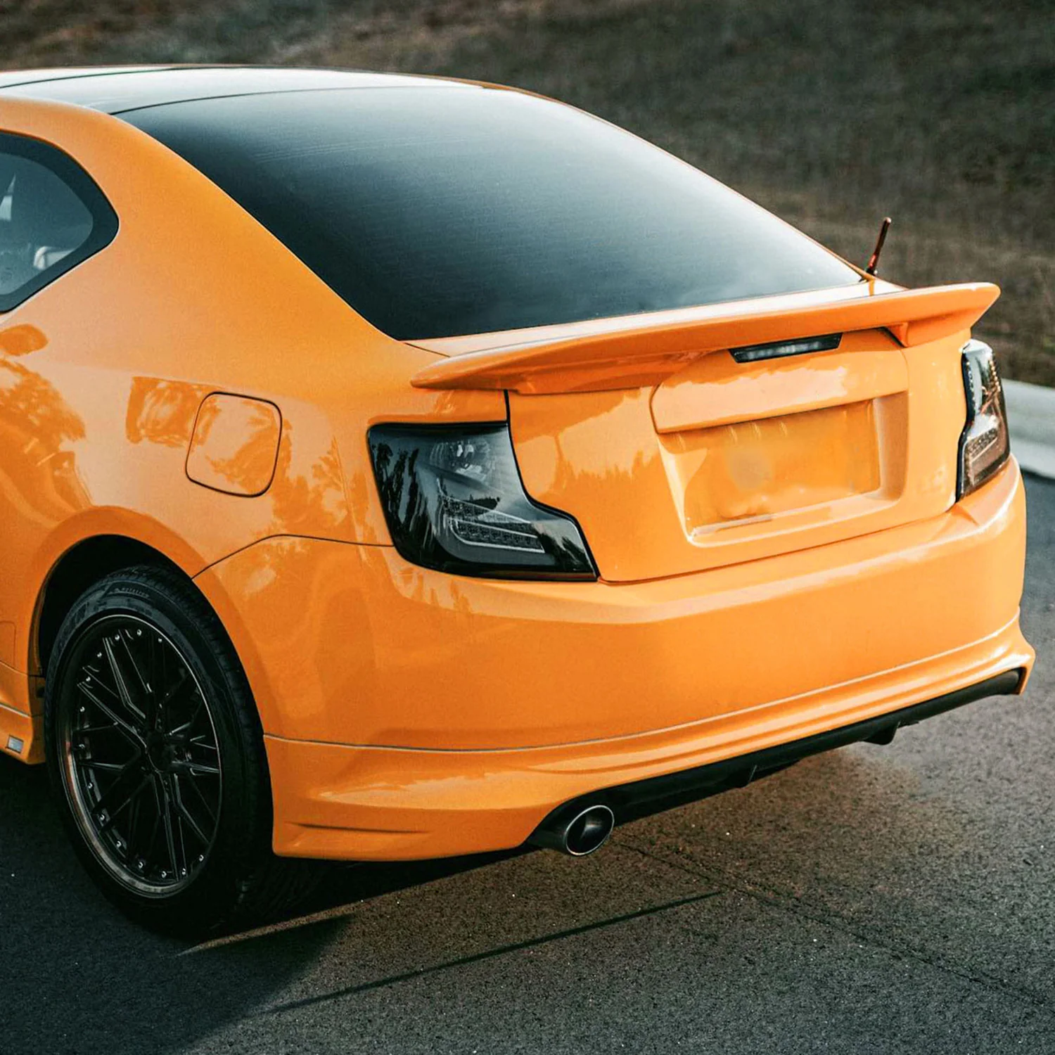 2011-2013 Scion tC LED Tail Lights Glossy Black Housing/Smoke Lens - Image 10