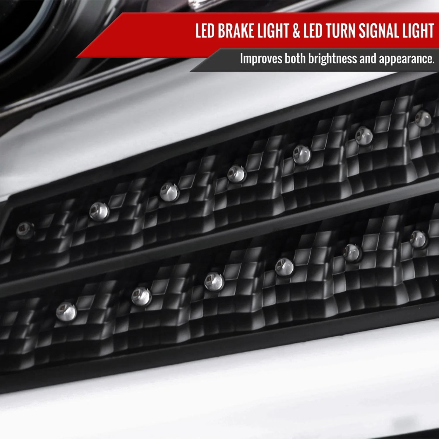 2011-2013 Scion tC V2 LED Tail Lights Matte Black Housing/Clear Lens - Image 4