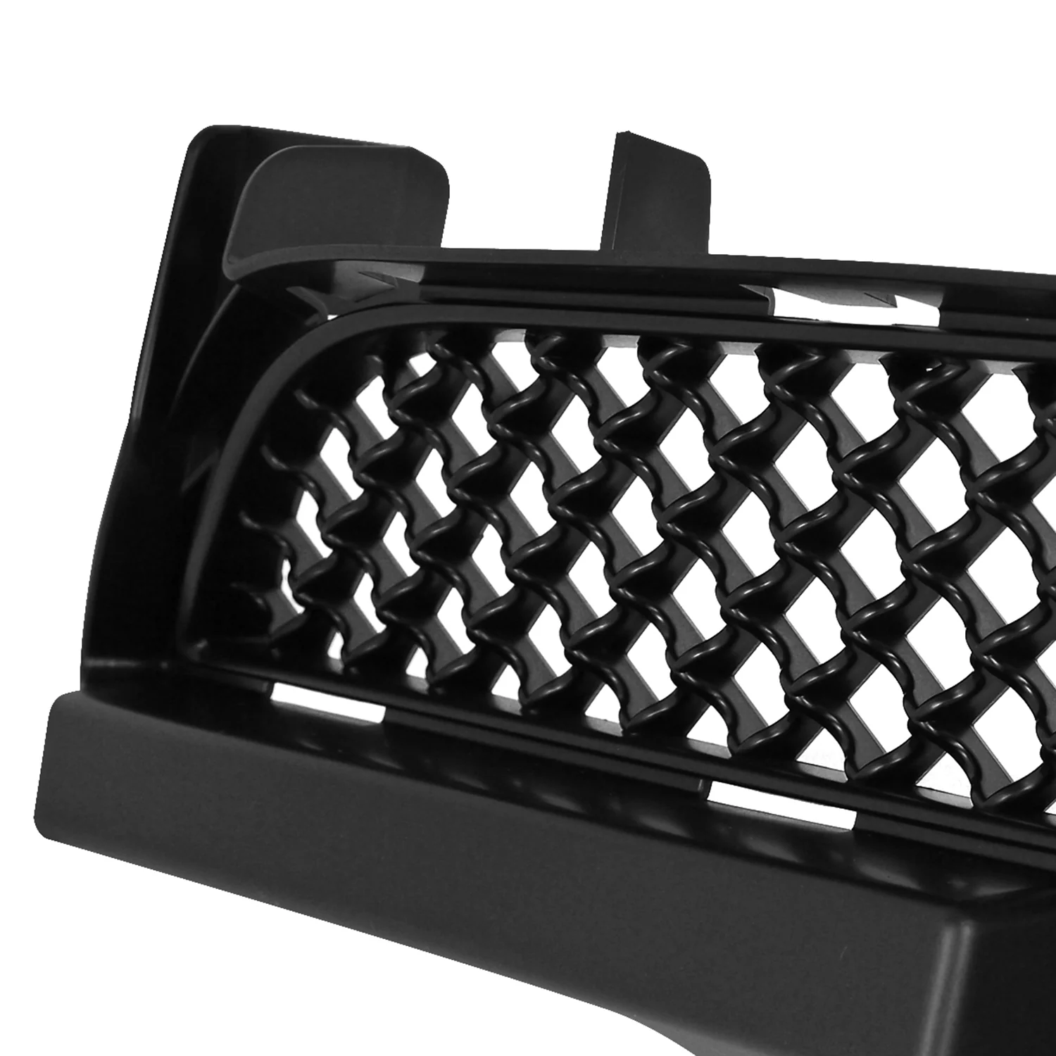 2011-2014 Dodge Charger Black ABS Front Lower Mesh Grille - Image 4