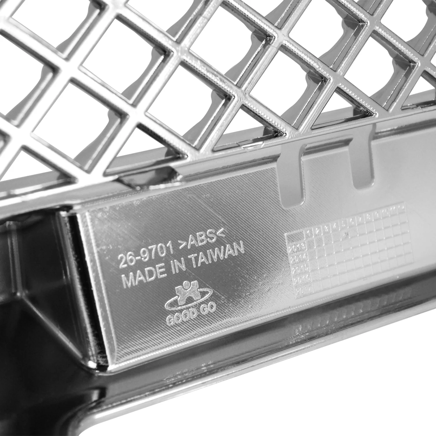2011-2014 Dodge Charger Chrome ABS Front Lower Mesh Grille - Image 8
