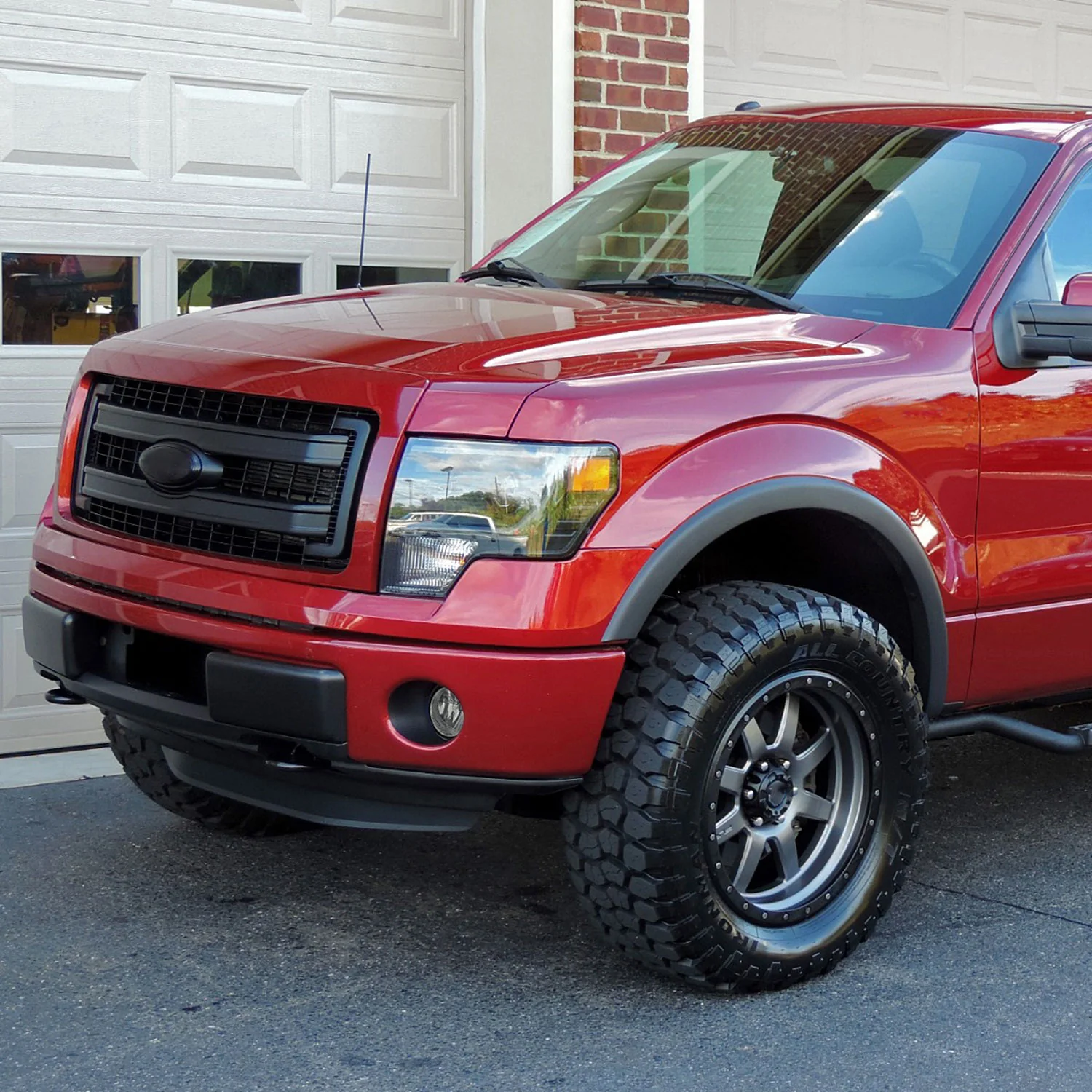 2011-2014 Ford F-150 Fog Light Bezels Chrome Housing/Smoke Lens - Image 10