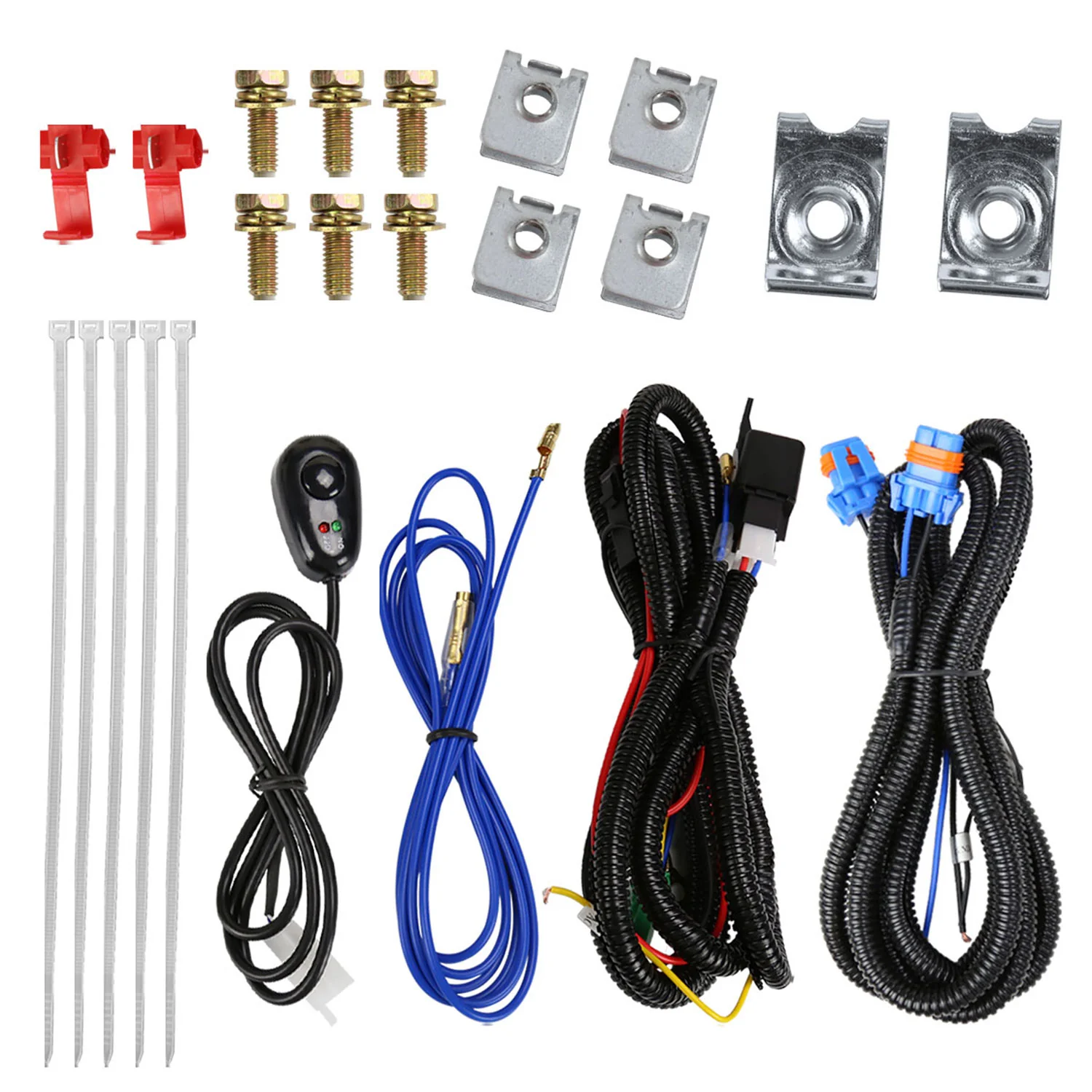 2011-2014 Ford F-150 FX2/ FX4/ King Ranch/Lariat/STX H10 Fog Lights Kit Smoke - Image 7