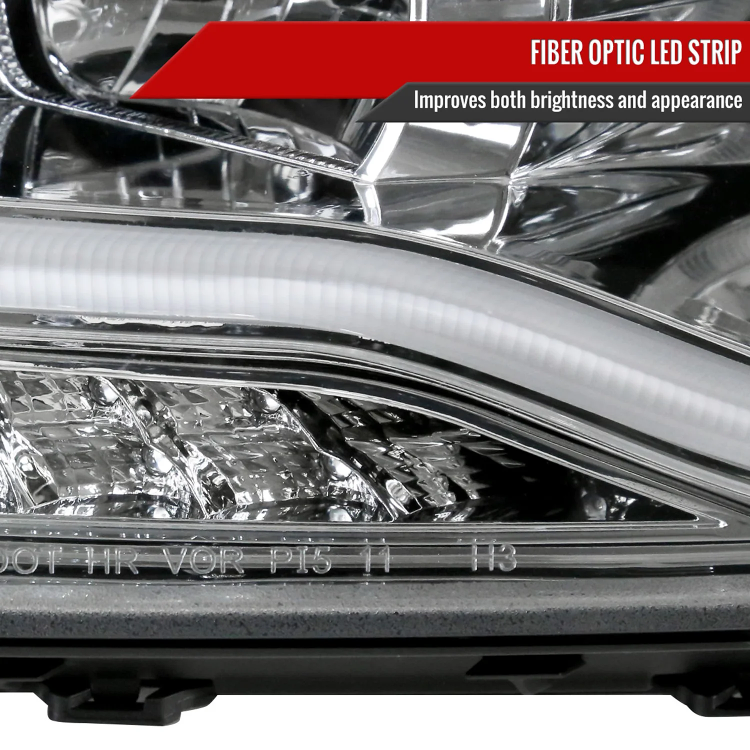 2011-2015 Chevy Cruze /16 Cruze Limited Halo Headlights LED Light Bar & Signal - Image 5
