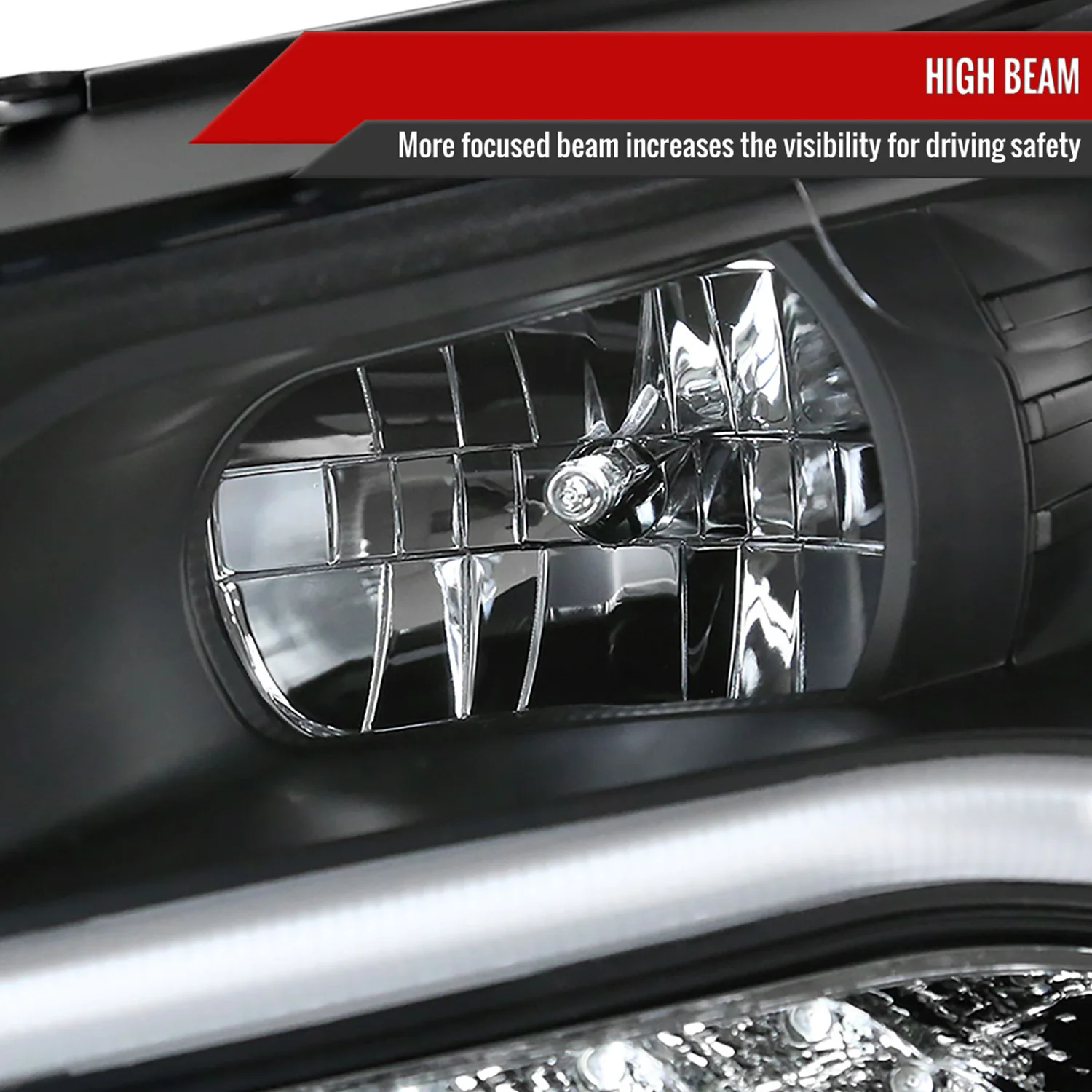 2011-2015 Chevy Cruze / 16 Cruze Limited Headlights LED Light & Signal Black - Image 4