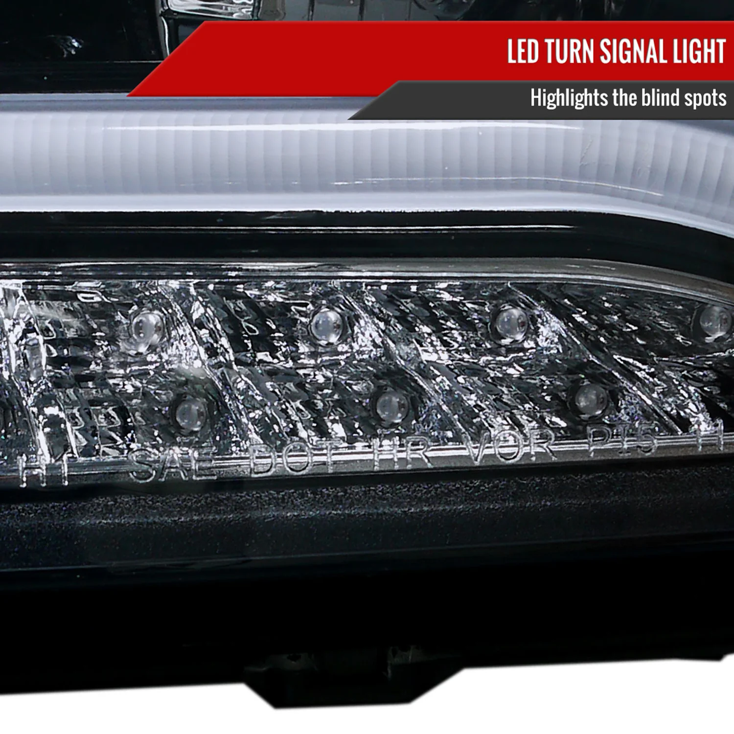 2011-2015 Chevy Cruze / 16 Cruze Limited LED Halo Headlights LED Signal Black - Image 6
