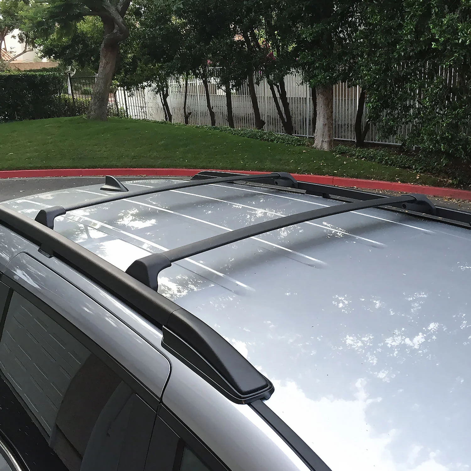 2011-2015 Honda Odyssey Roof Rack Cross Bars Aluminum Black - Image 10