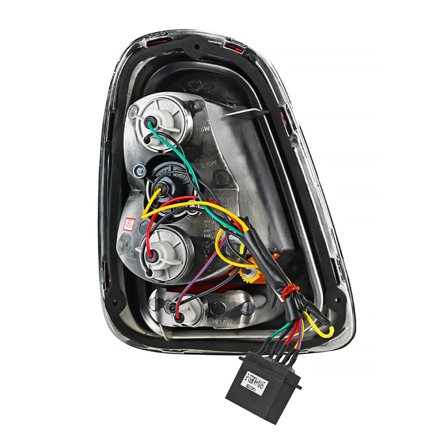 2011-2015 Mini Cooper Base S Hatchback/Convertible LED Tail Lights Chrome/Red - Image 7
