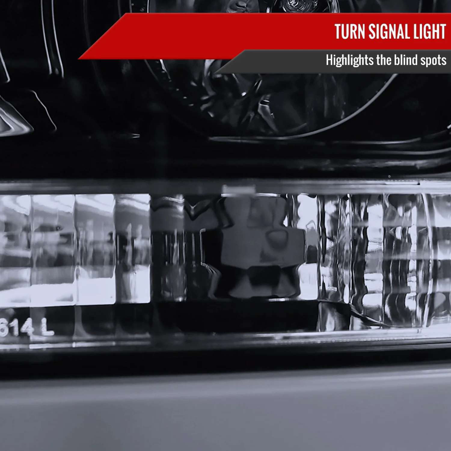 2011-2016 F-250/350/450/550 LED C-Bar Projector Headlights Glossy Black/Smoke - Image 6