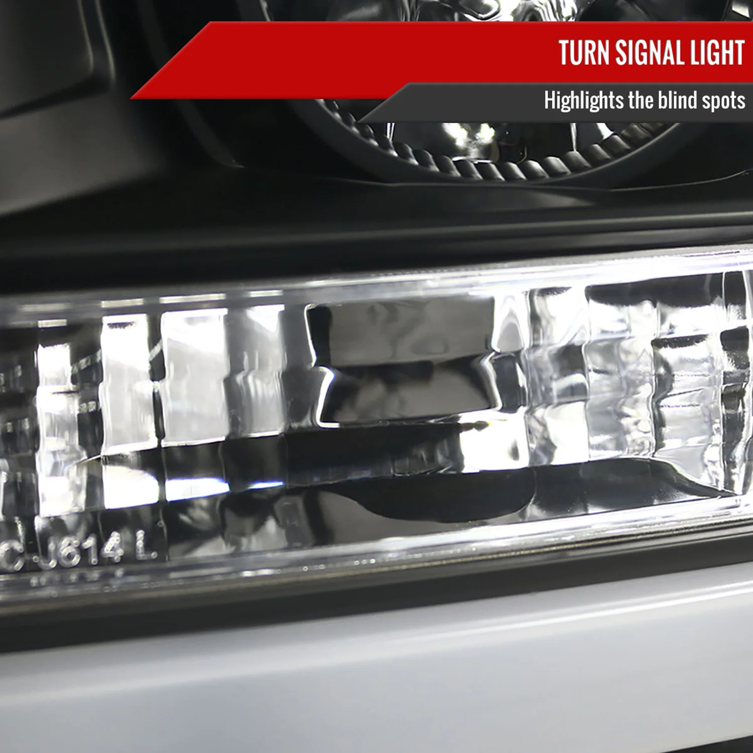 2011-2016 F-250/350/450/550 Super Duty LED CBar Projector Headlights Black - Image 6
