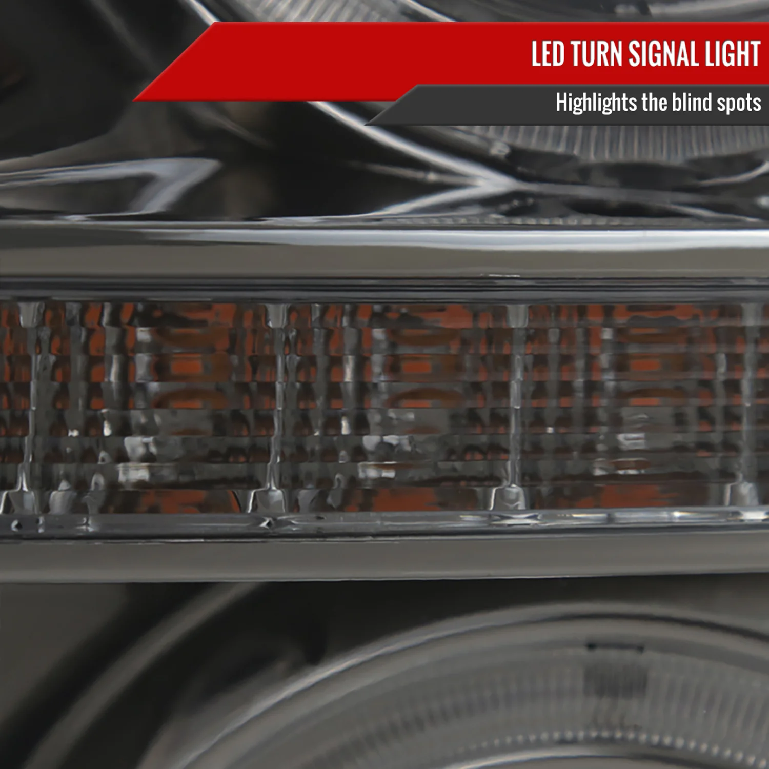 2011-2016 F-250 F-350 F-450 F-550 Dual Halo Headlights LED Signal Smoke - Image 5