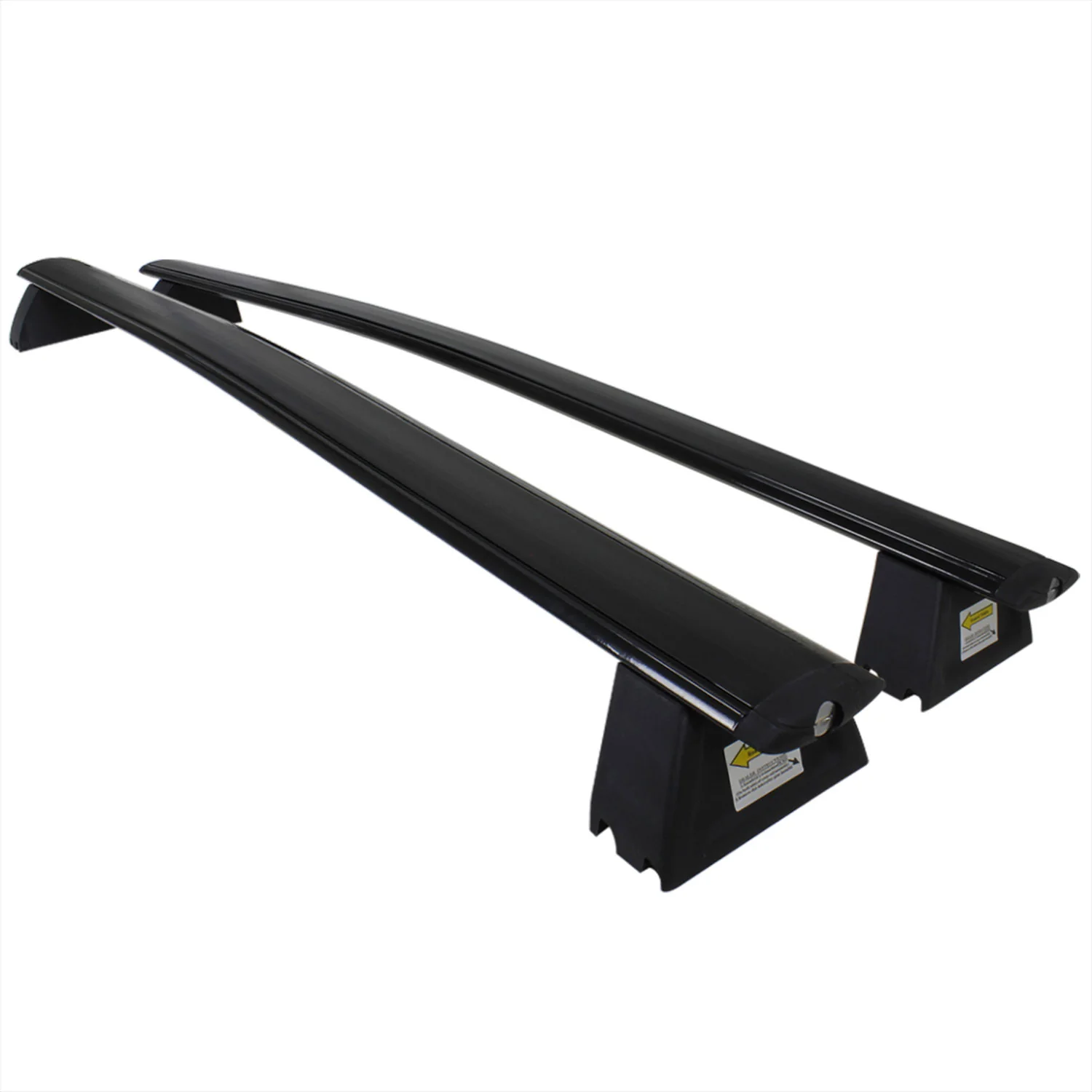 2011-2018 Jeep Grand Cherokee Aluminum Roof Rack Cross Bars Black