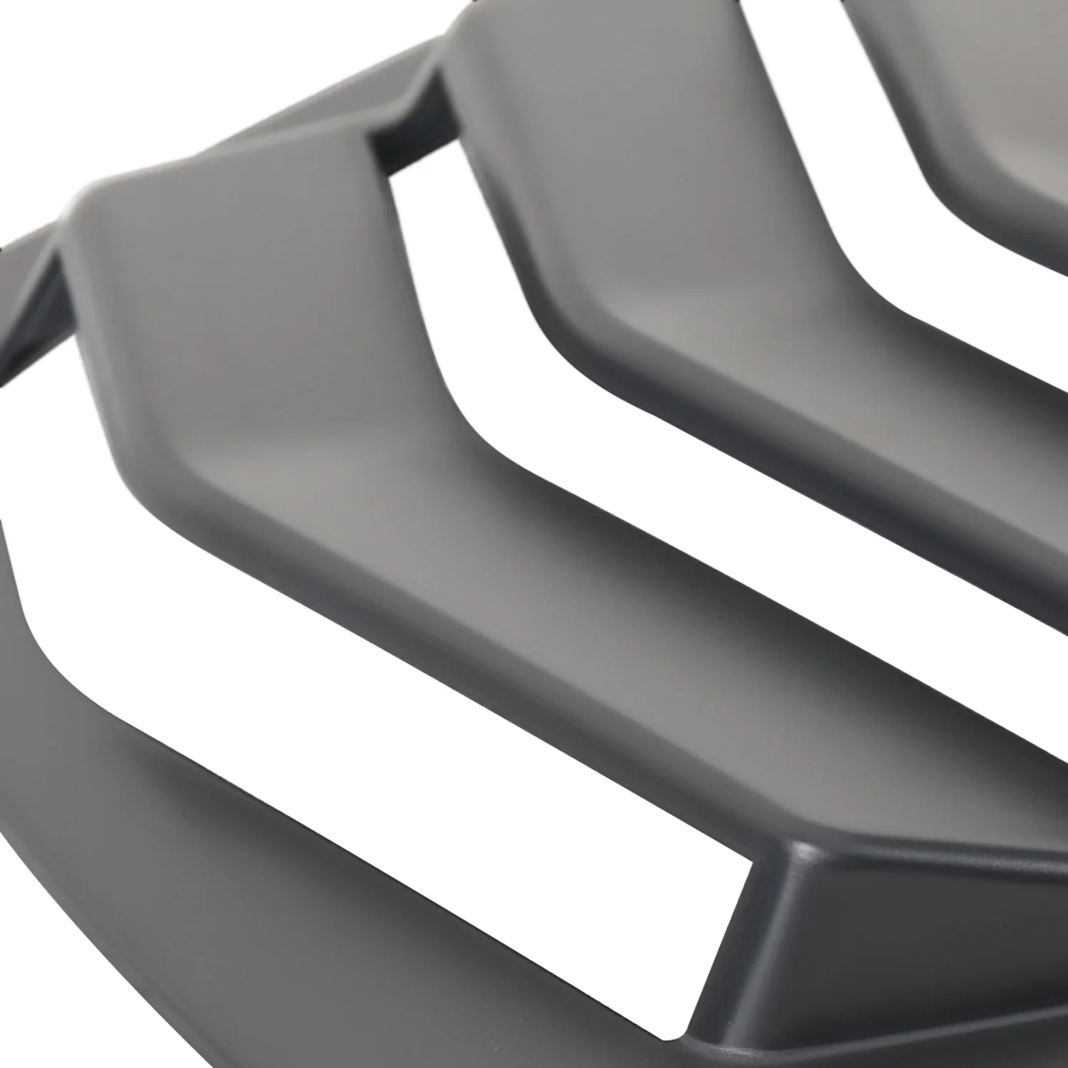2011-2021 Dodge Charger Matte Black Side Window Louvers Vent - Image 3