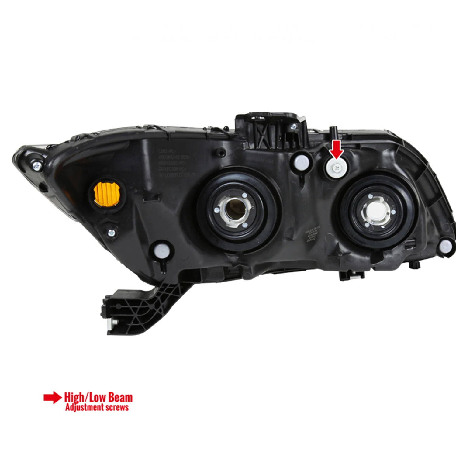 2012-2013 Honda Civic Coupe Sedan Clear Crystal OE Style Headlight Driver Side - Image 9