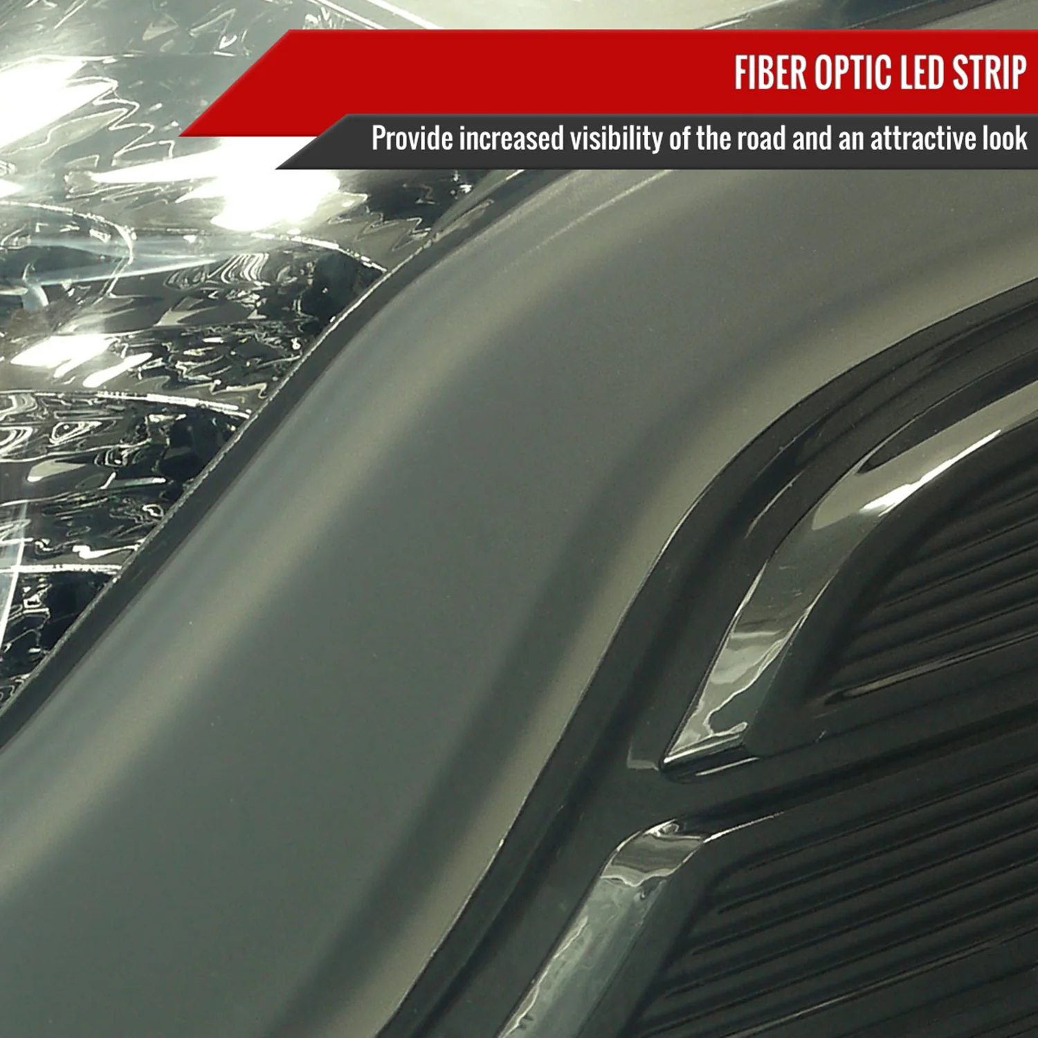 2012-2014 Ford Focus Hatchback LED Tail Lights Chrome Housing/Smoke Lens - Image 3