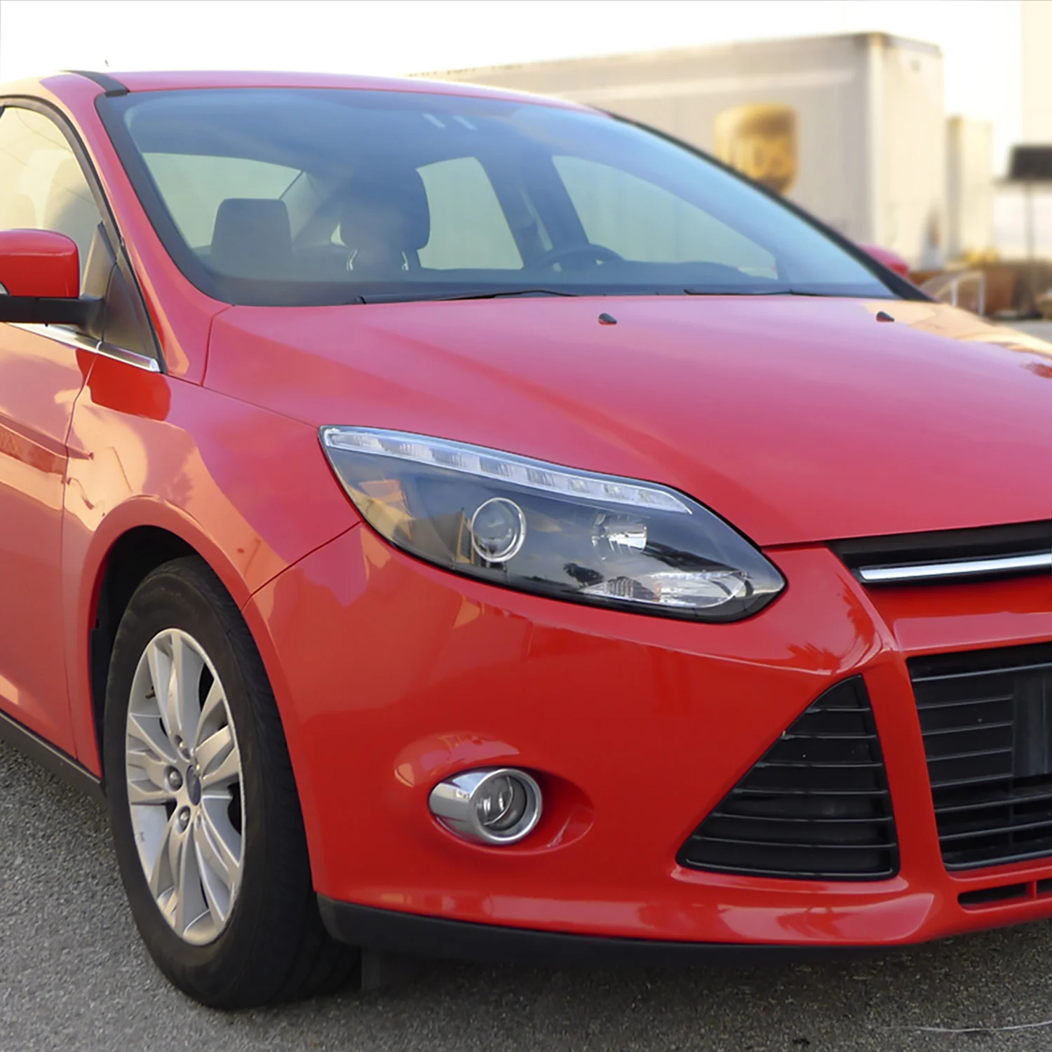 2012-2014 Ford Focus Projector Headlights LED Light & LED Signal Lights Black - Image 10