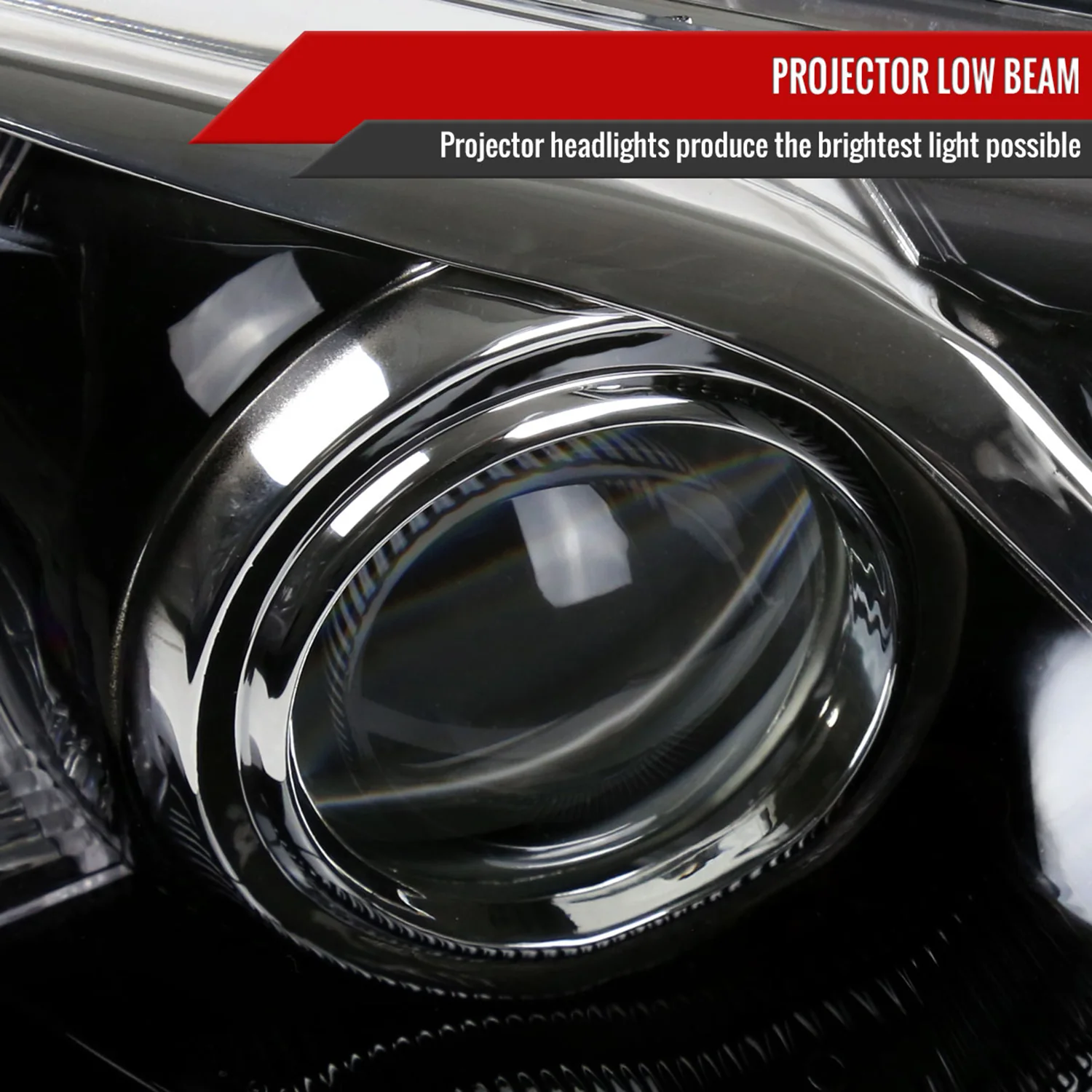 2012-2014 Toyota Camry Projector Headlight Amber Reflector Passenger Side - Image 3