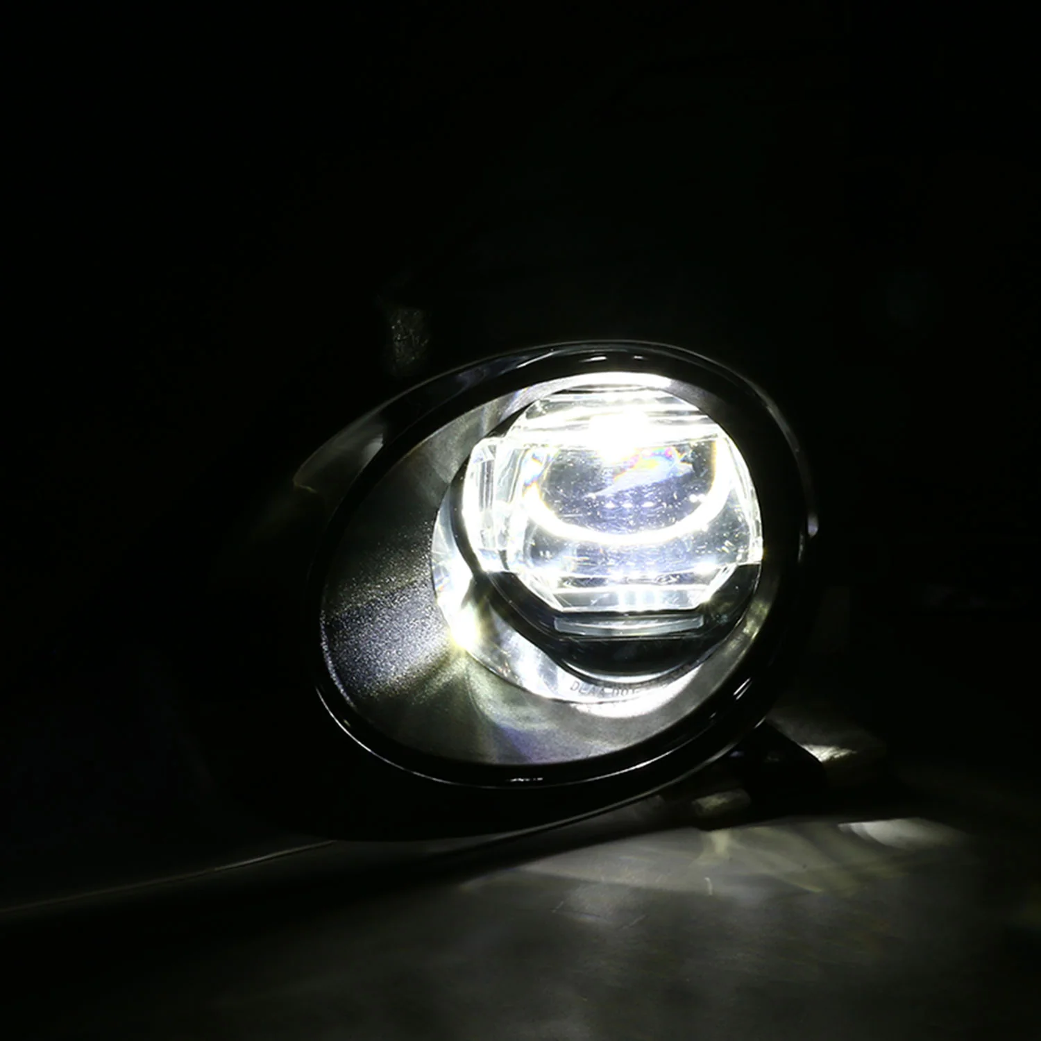 2012-2014 Toyota Camry SMD LED Fog Lights Switch & Chrome Bezels - Image 2