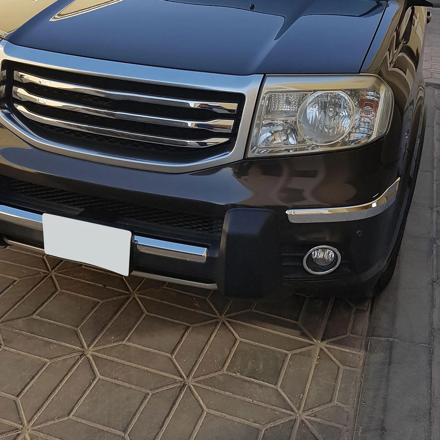 2012-2015 Honda Pilot H11 Fog Lights Kit Chrome Housing/Clear Lens - Image 10