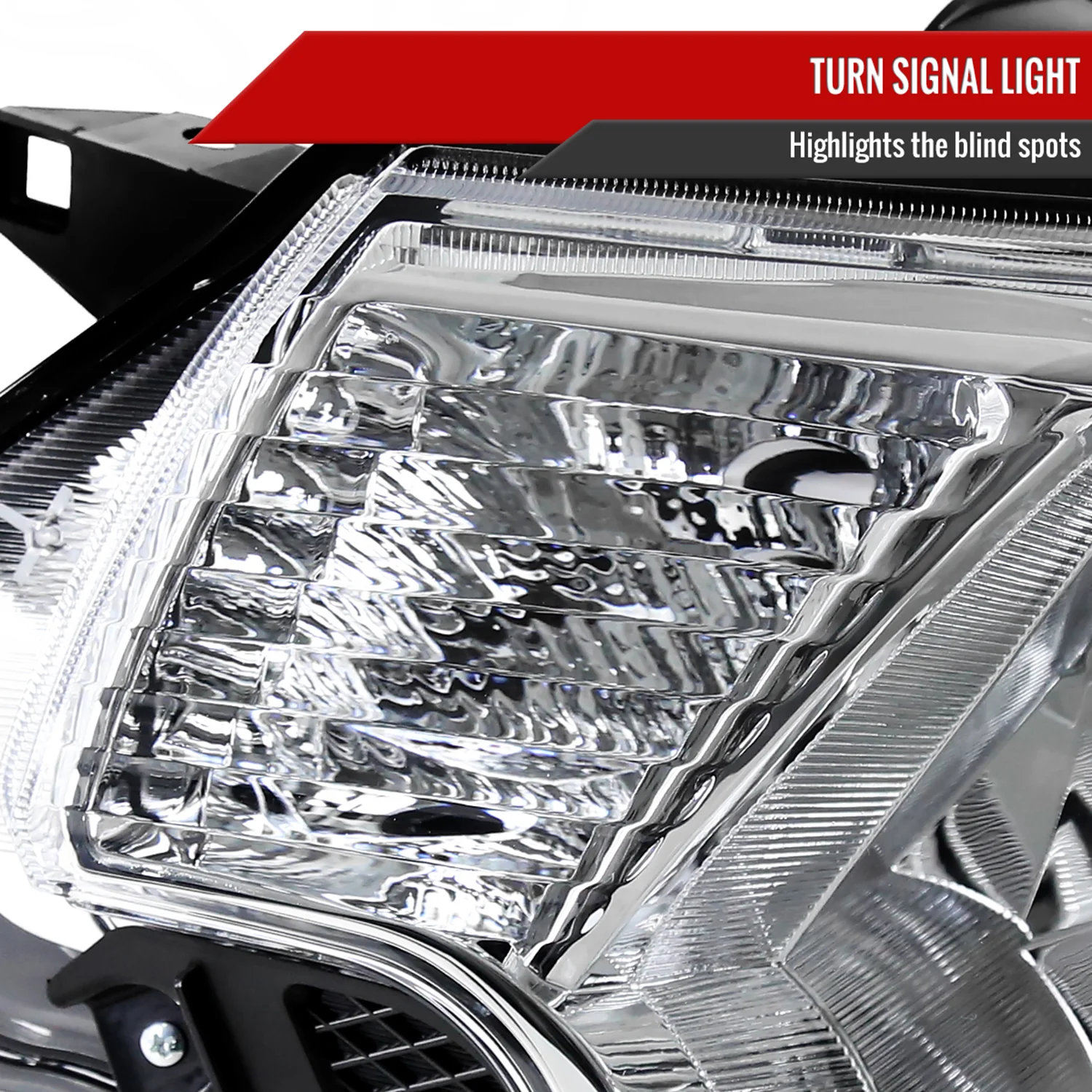 2012-2015 Toyota Tacoma Factory Style Headlights Chrome Housing/Clear Lens - Image 4