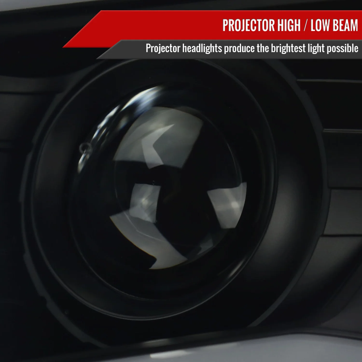 2012-2015 Toyota Tacoma Sequential LED Bar Projector Headlights Matt Smoke - Image 3