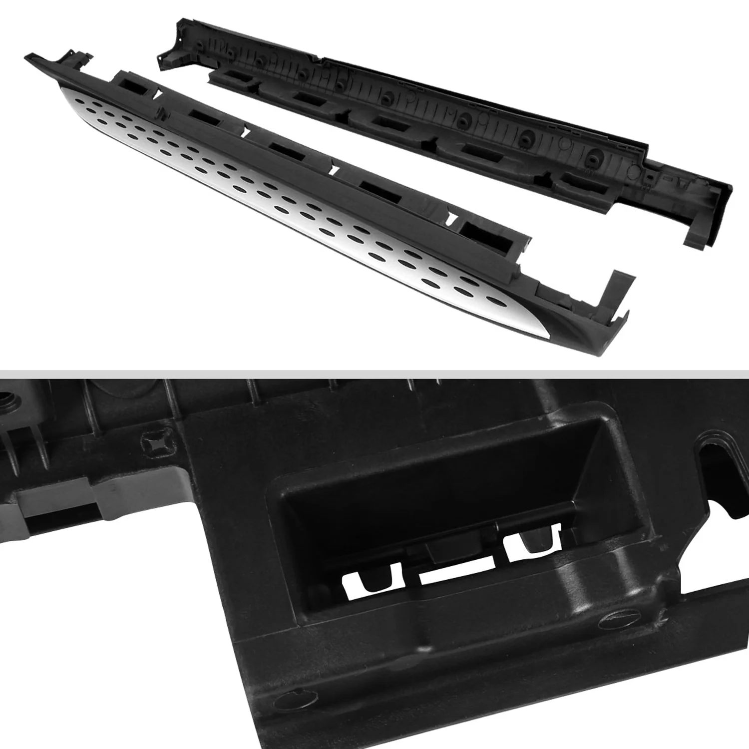 2012-2017 Mercedes Benz W166 ML Class/GLE Class Alu Side Step Running Boards - Image 6