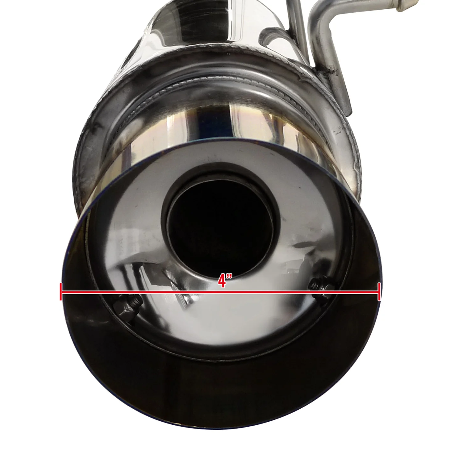 2012-2017 Scion FRS/ BRZ/ Toyota 86 Dual Muffler Catback Exhaust Burnt Tip - Image 3