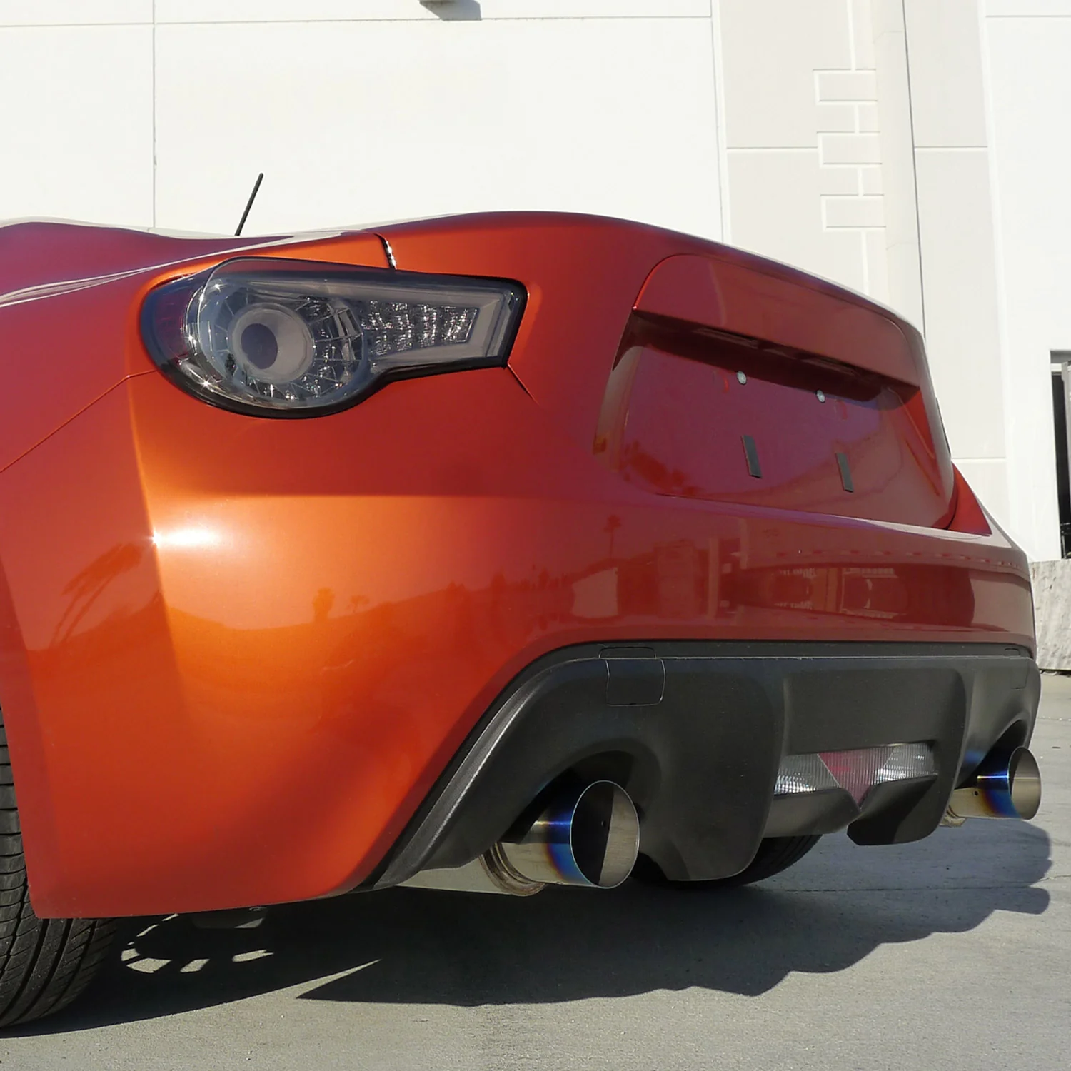 2012-2017 Scion FRS/ BRZ/ Toyota 86 Dual Muffler Catback Exhaust Burnt Tip - Image 9