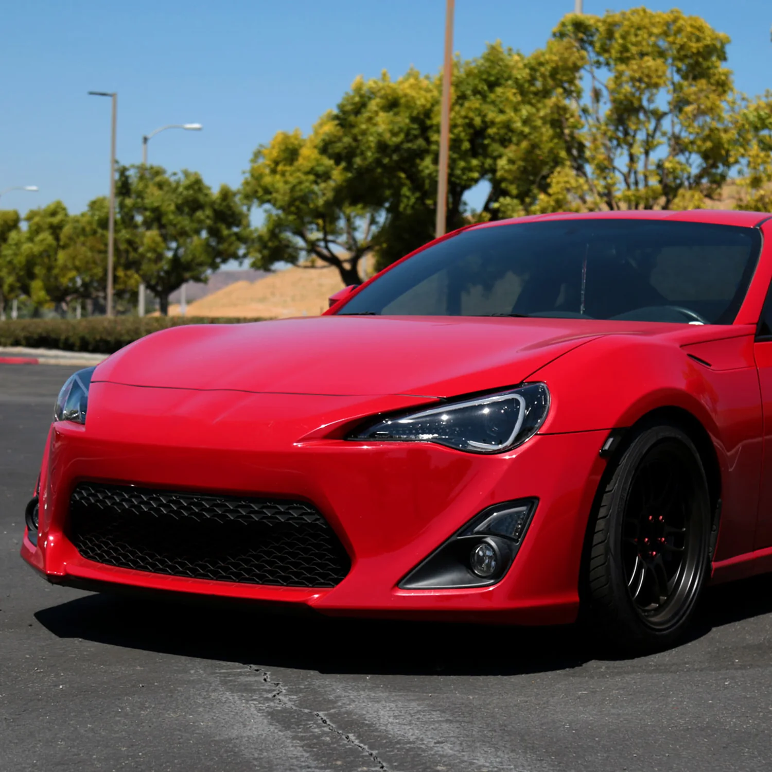 2012-2017 Scion FRS/ Toyota 86 LED Bar Headlights Signal Lights Black - Image 9