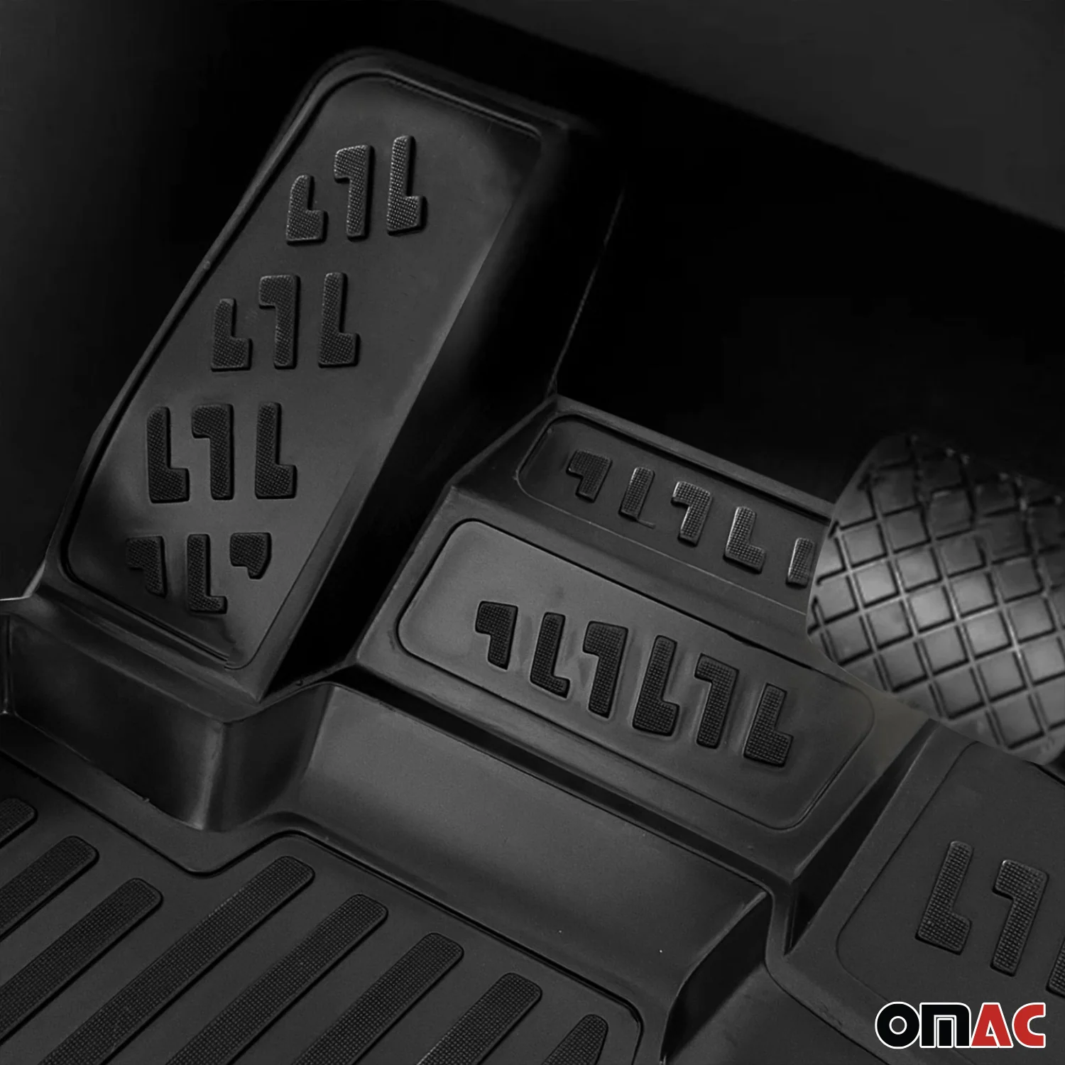 2012-2021 Mercedes Citan Floor Mats Liners Full Set All Weather Black - Image 6