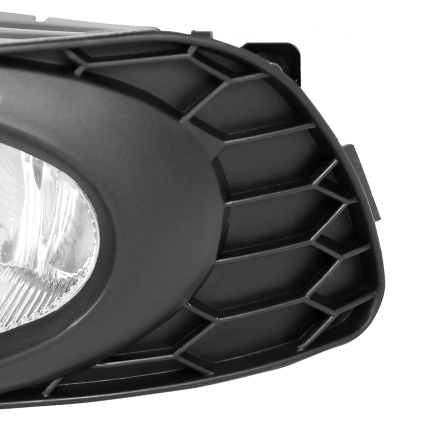 2012 Honda Civic Sedan H11 Fog Lights Kit Chrome Housing/Clear Lens - Image 4
