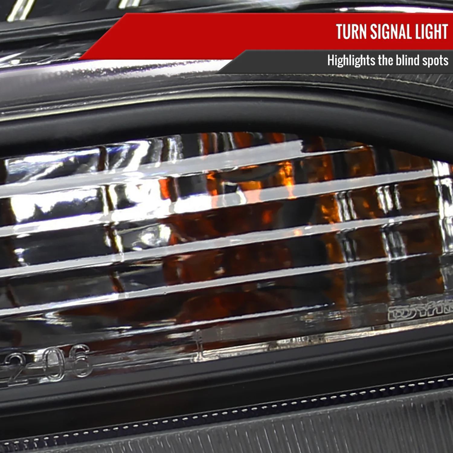 2013-2015 Chevy Malibu Projector Headlights Matte Black Housing/Clear Lens - Image 6