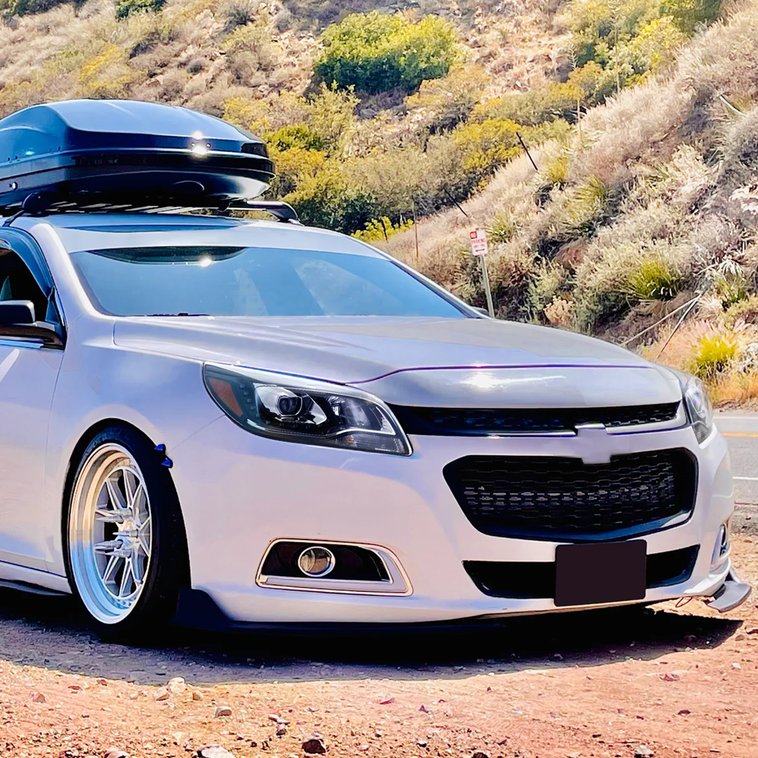 2013-2015 Chevy Malibu Projector Headlights Matte Black Housing/Clear Lens - Image 9