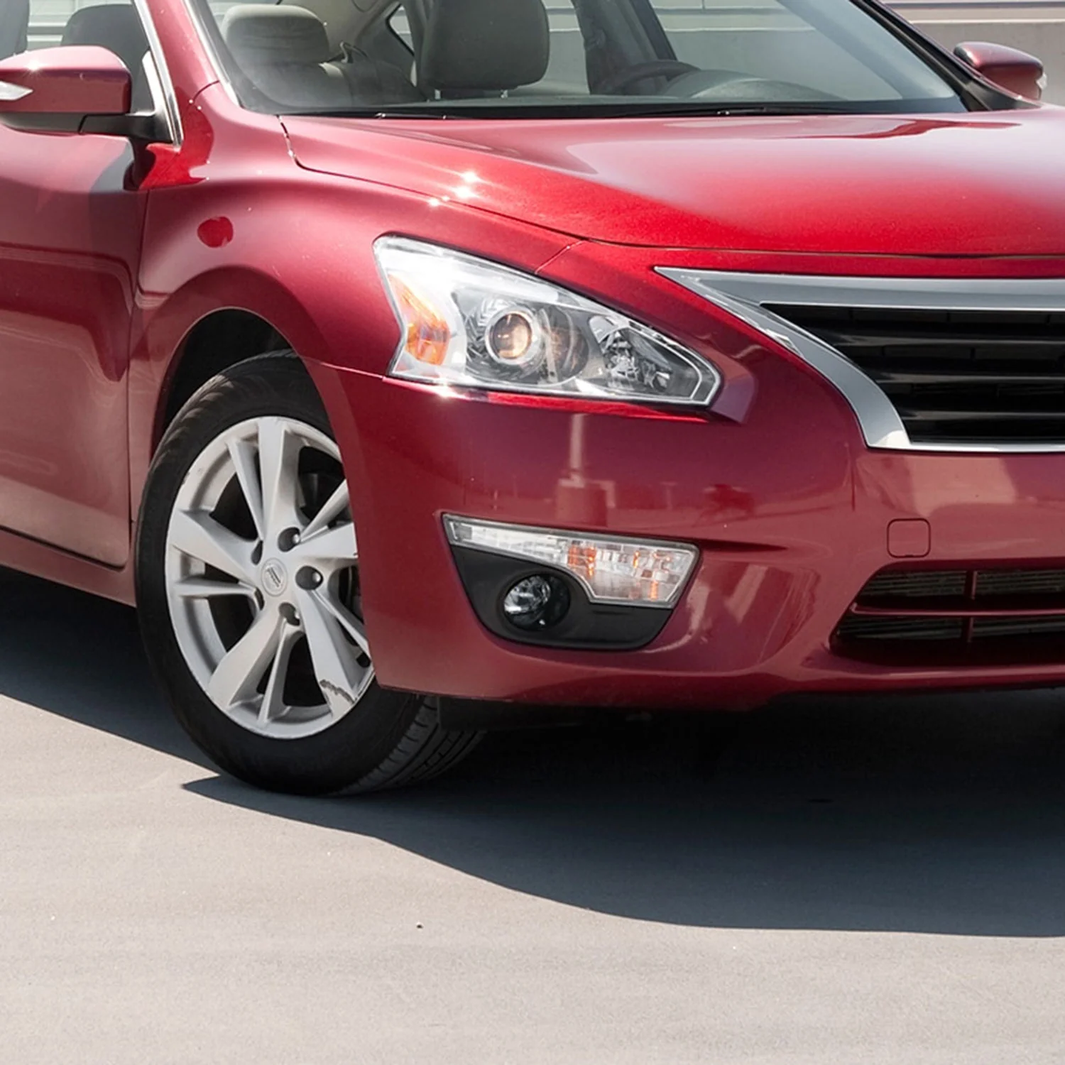 2013-2015 Nissan Altima Sedan SMD LED Projector Fog Lights Kit Chrome/Clear - Image 10