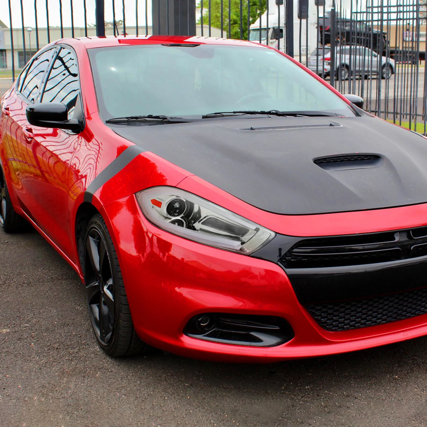 2013-2016 Dodge Dart Sequential Animated LED Bar Projector Headlights Chrome - Image 10