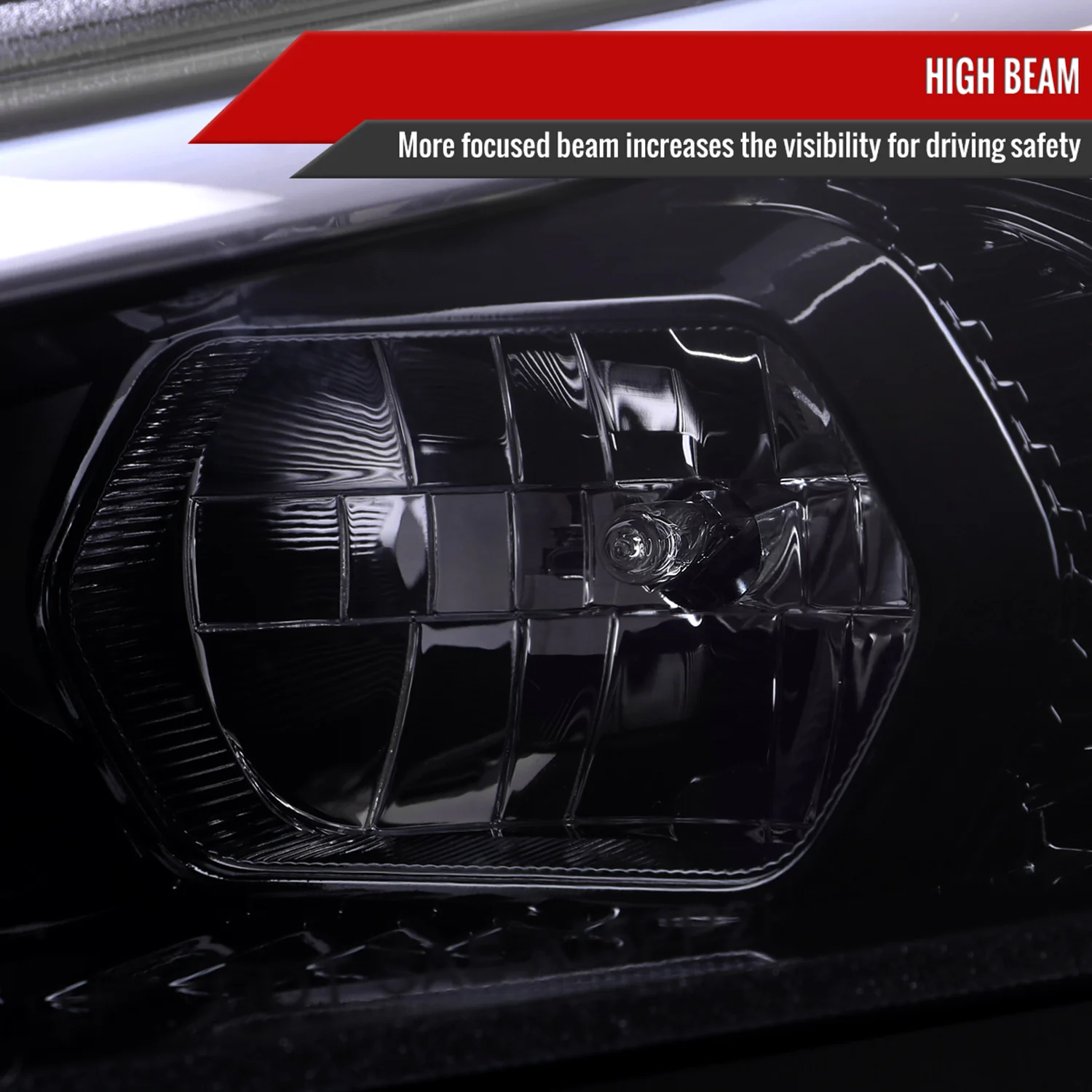 2013-2016 Ford Fusion Sequential Turn Signal Projector Headlights Smoke - Image 4