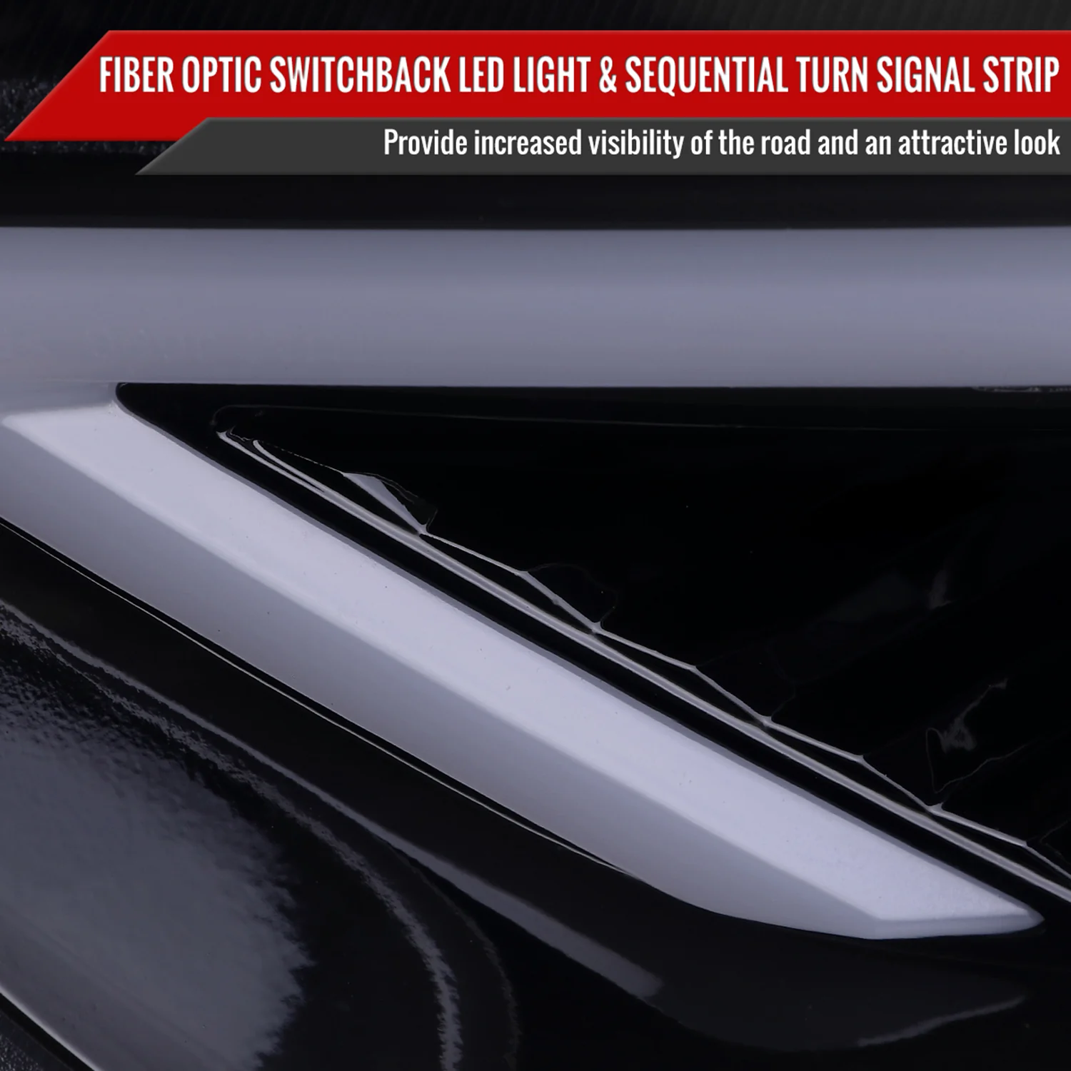2013-2016 Ford Fusion Sequential Turn Signal Projector Headlights Smoke - Image 5