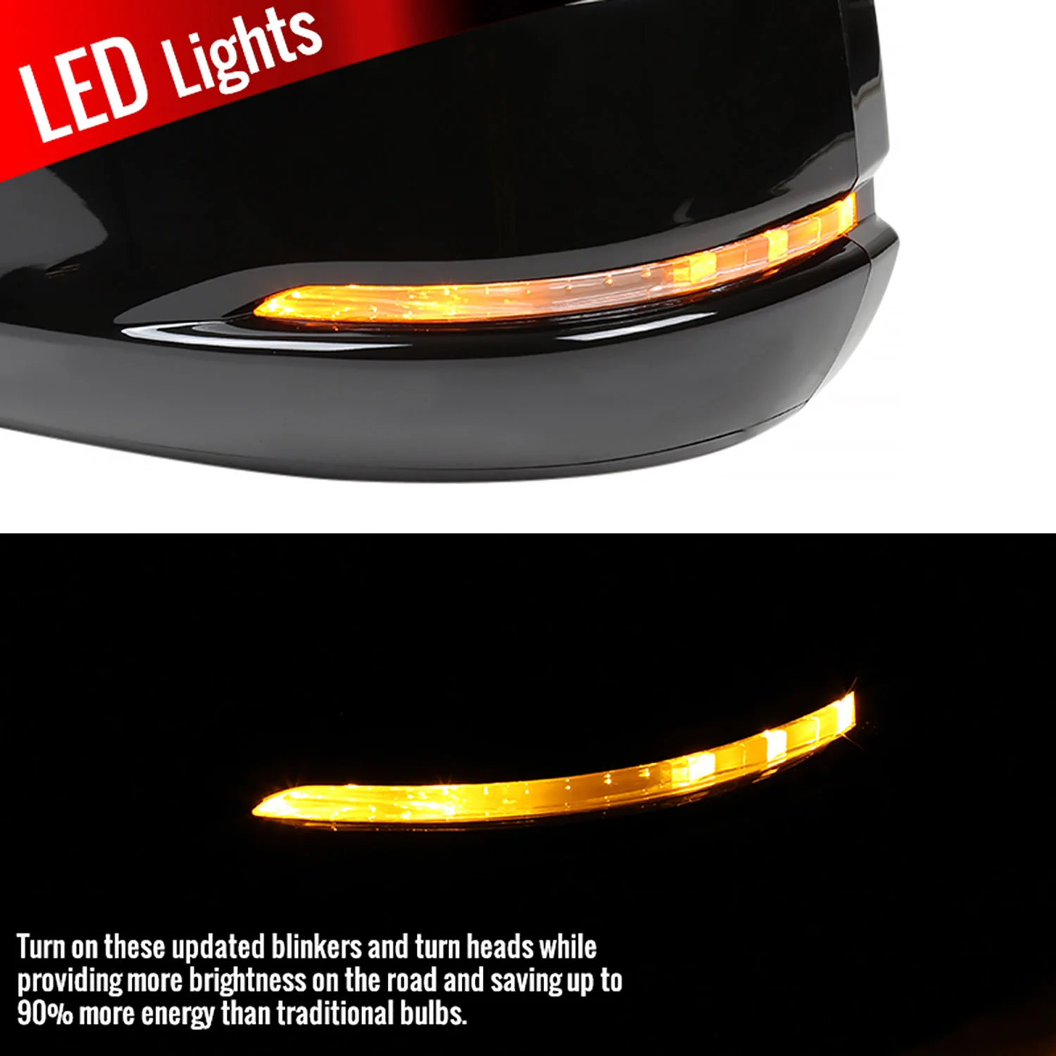 2013-2017 Honda Accord Heated/Defrost 7Pin Side Mirror LED Turn Signal Driver - Image 2