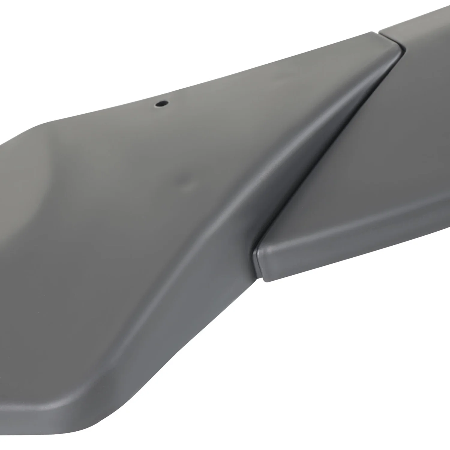 2013-2017 Hyundai Veloster Turbo Matte Black 3PC Front Bumper Splitter Kit - Image 3